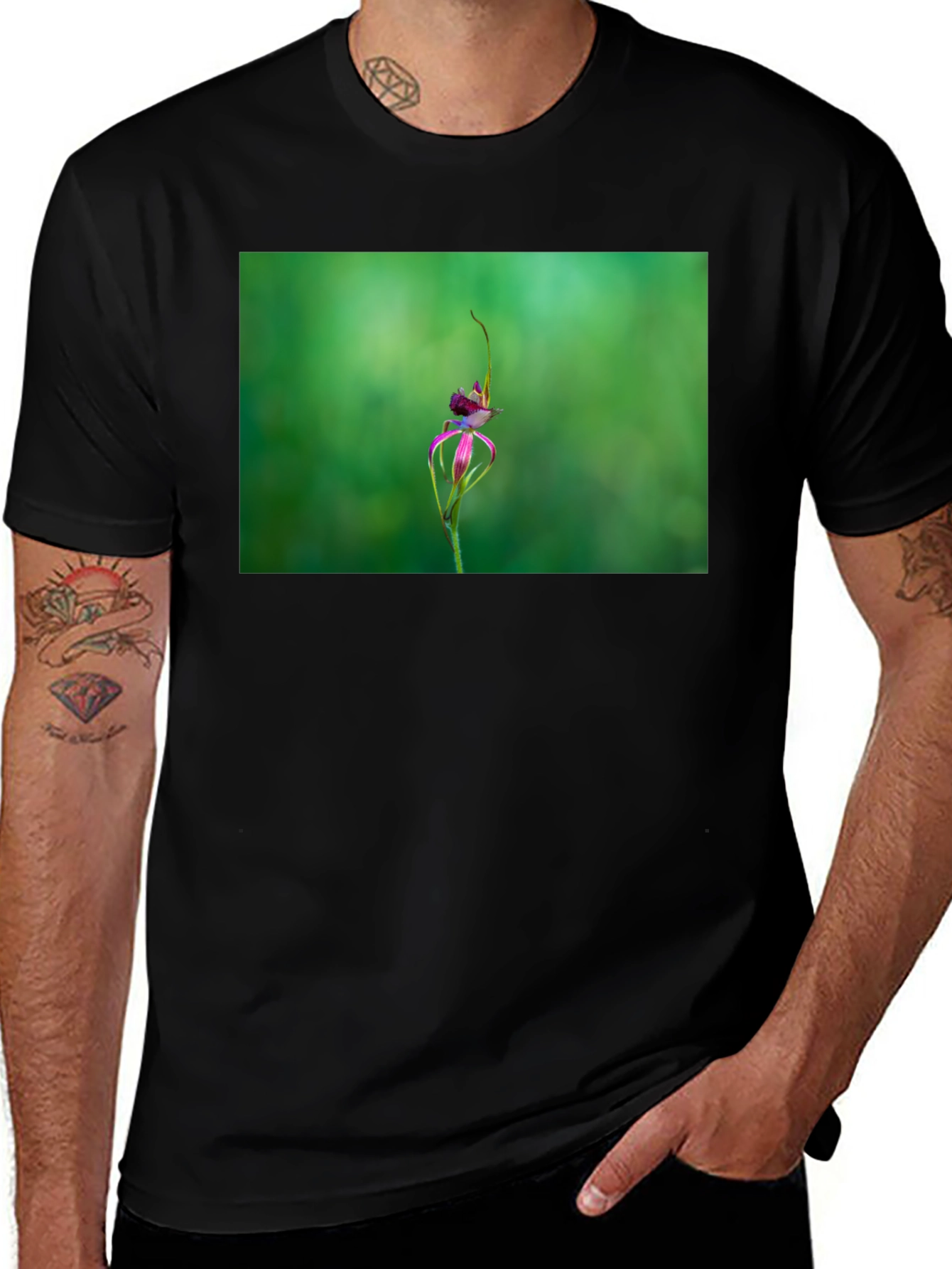 Floral T-Shirt - Nature Inspired Design