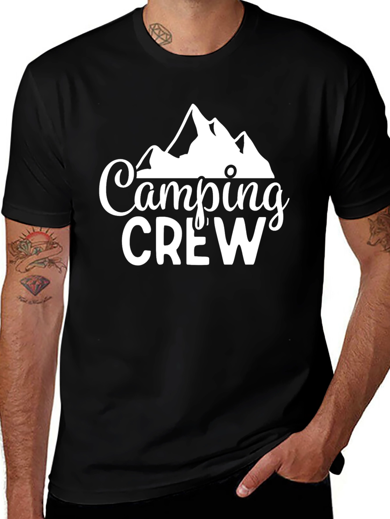 Camping Crew Graphic T-Shirt - Adventure Ready