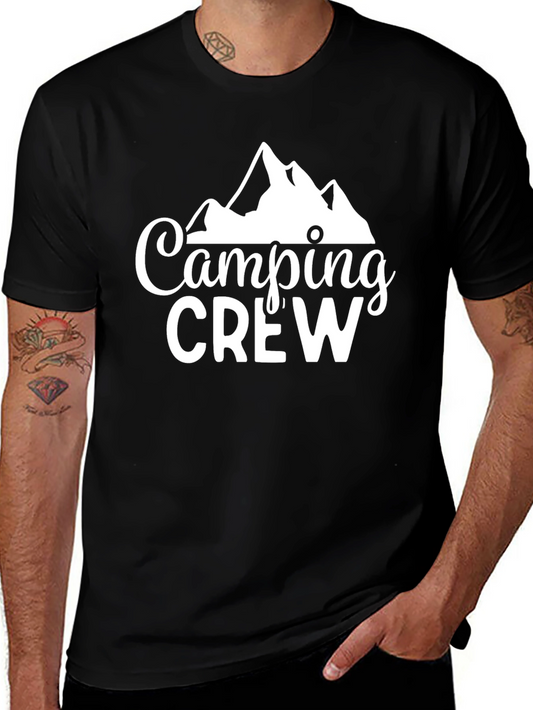 Camping Crew Graphic T-Shirt - Adventure Ready