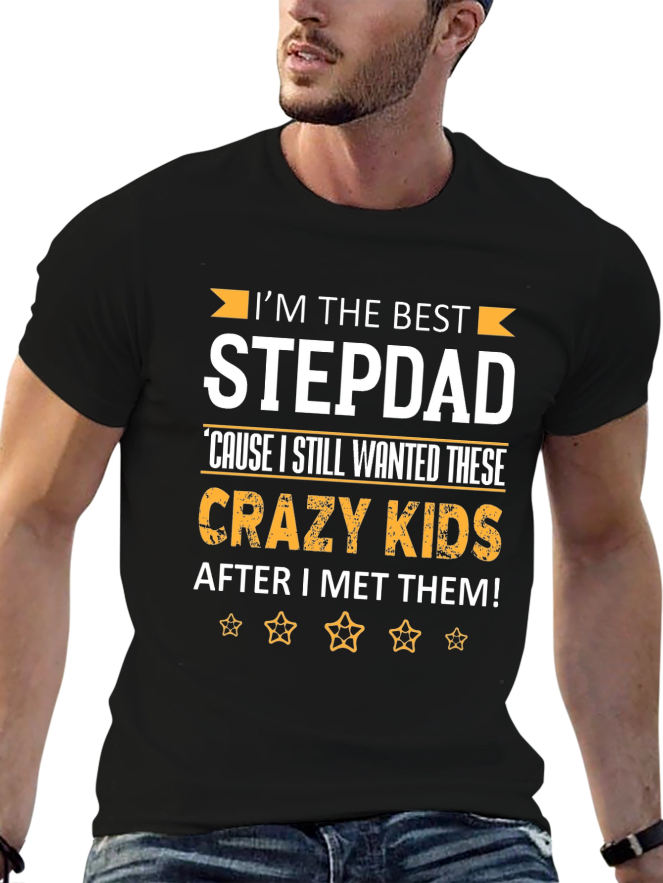 Best Stepdad Ever Graphic Tee