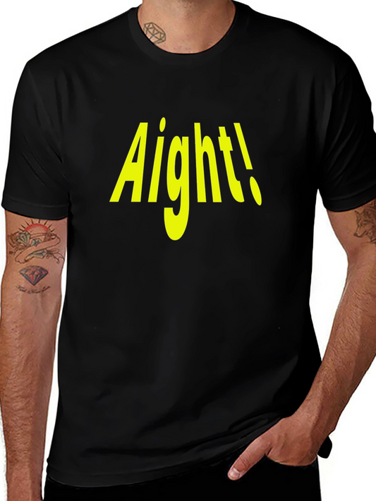 Aight! Graphic Tee - Trendy Casual Wear