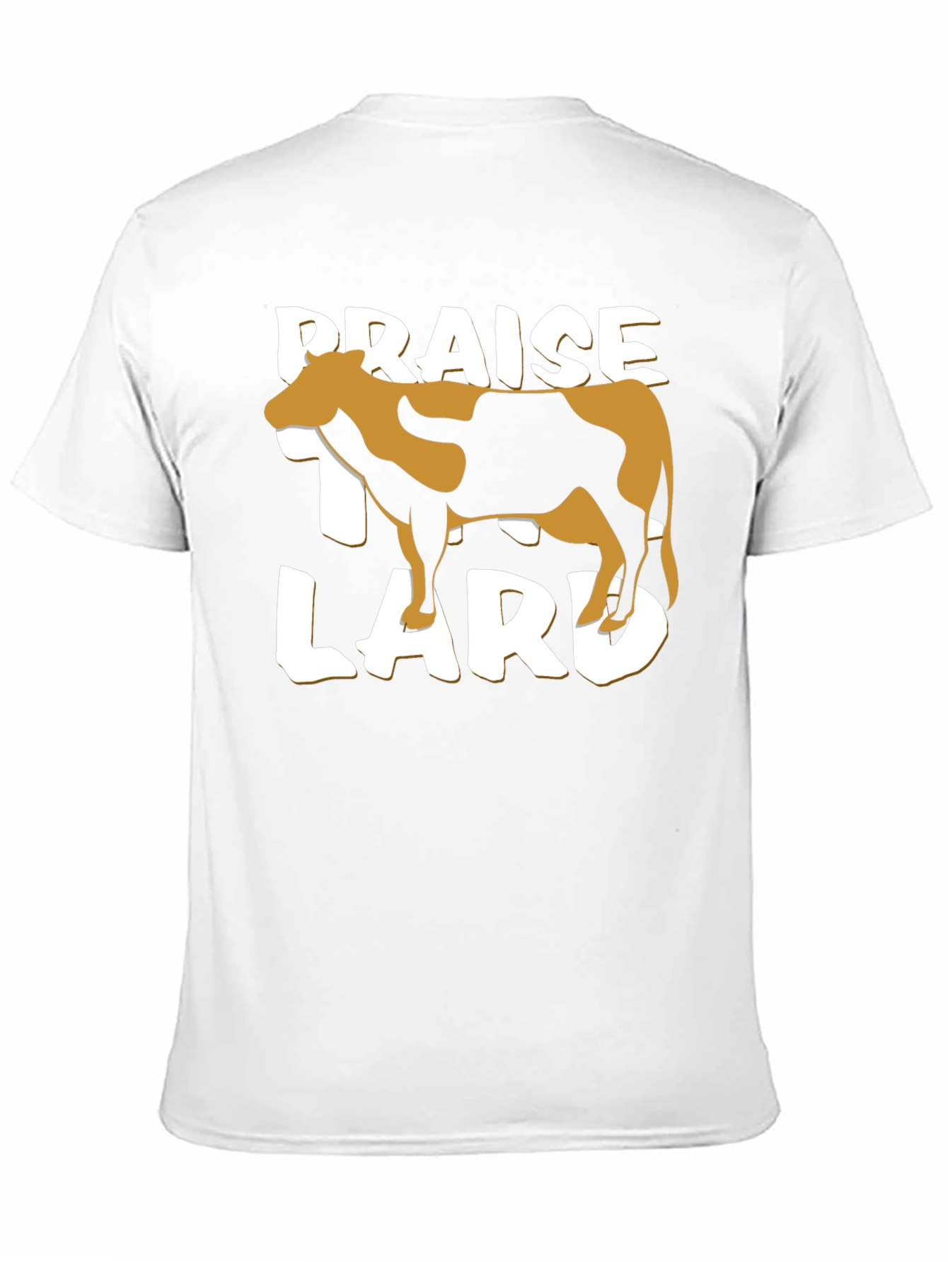 Praise Lard Black Graphic T-Shirt