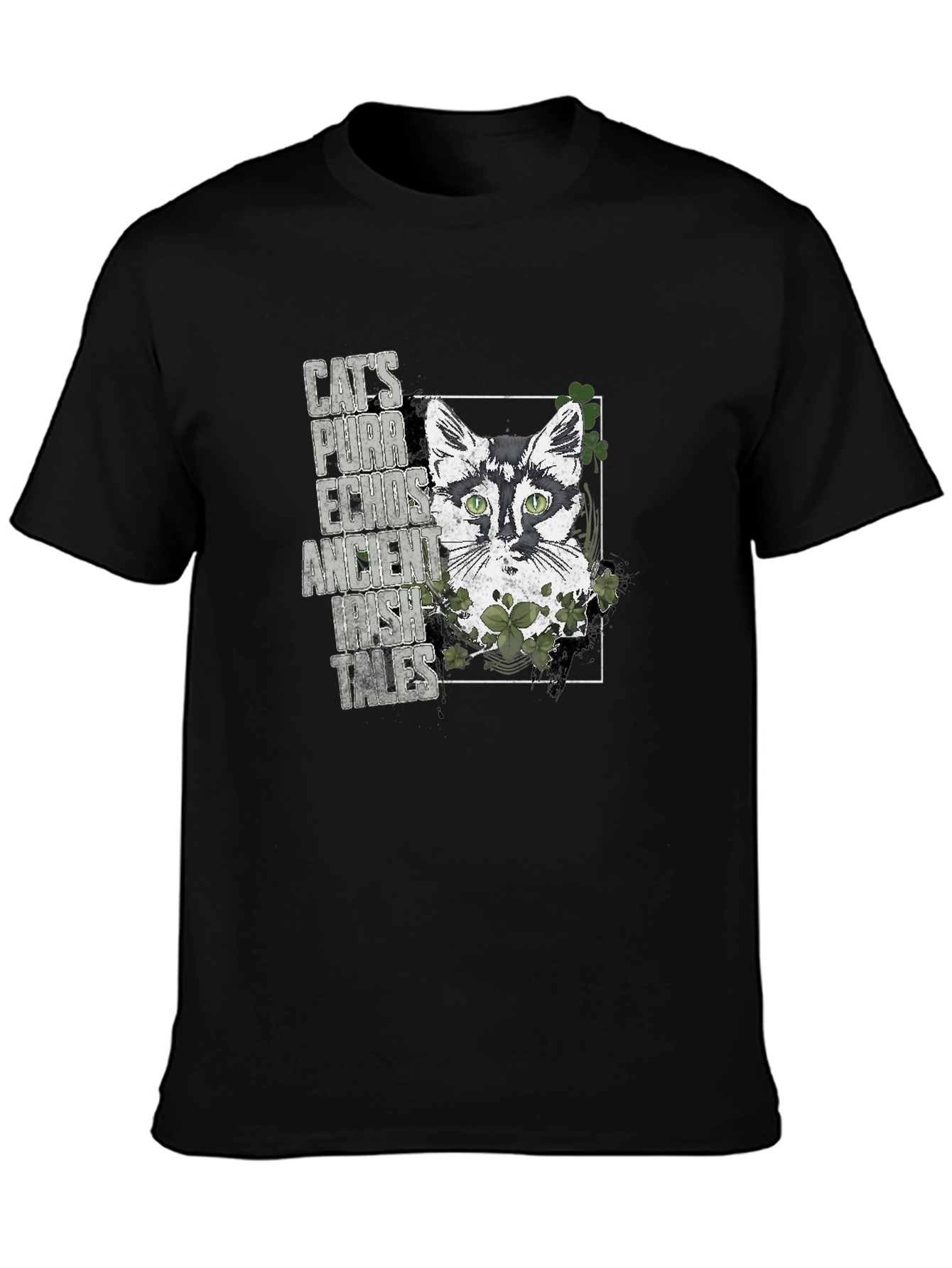 Irish Cat T-Shirt - St. Patricks Day Tee