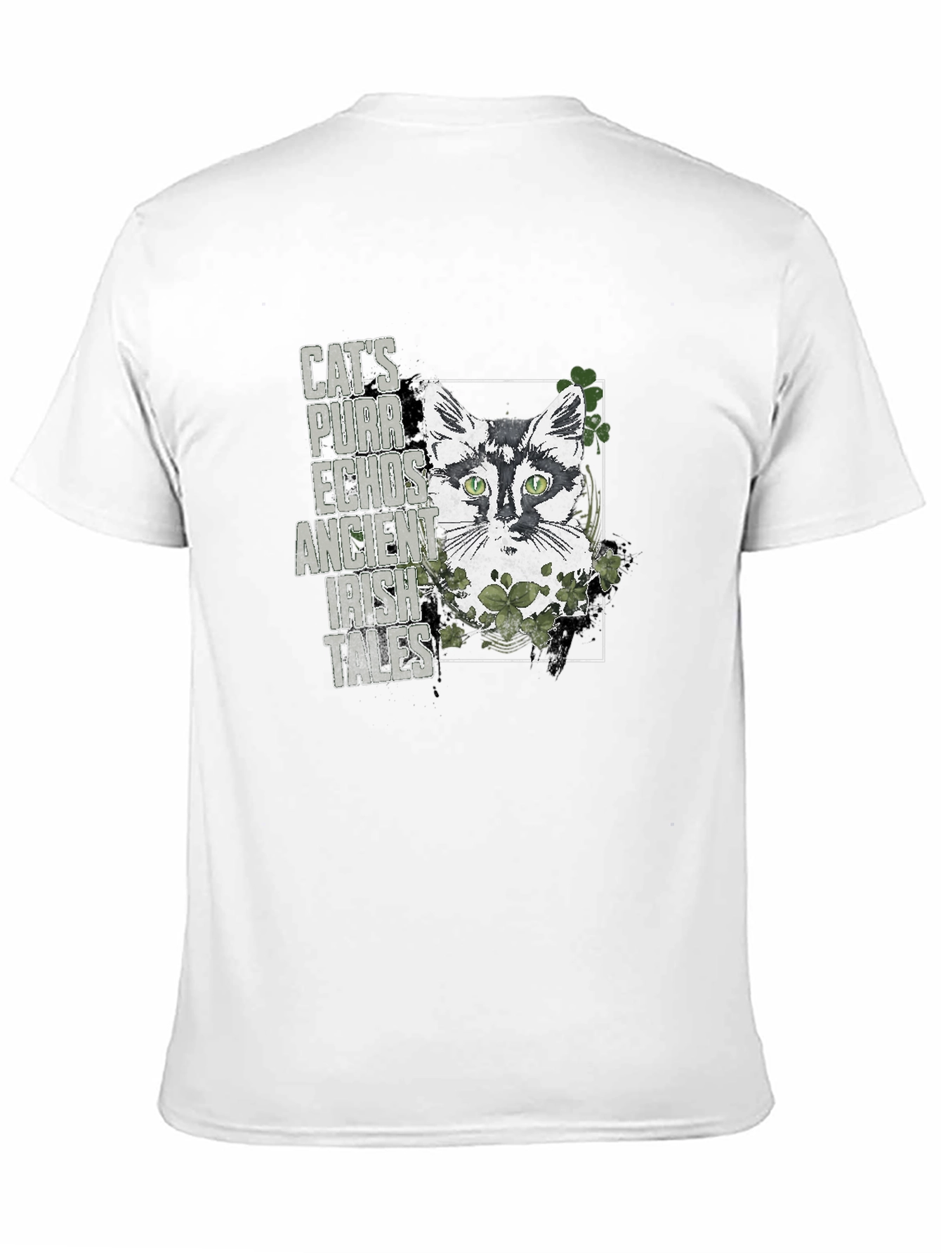 Irish Cat T-Shirt - St. Patricks Day Tee