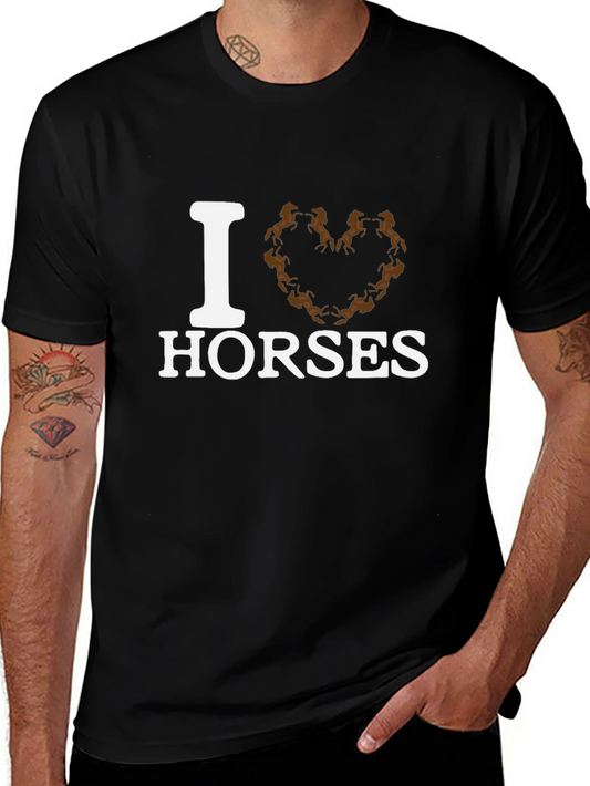 I Heart Horses Graphic Tee