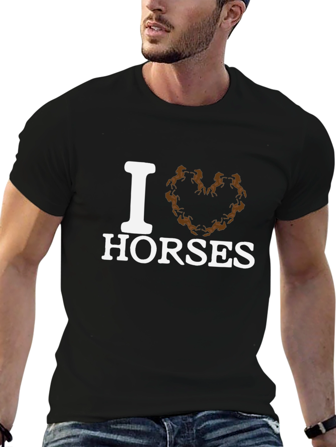 I Heart Horses Graphic Tee