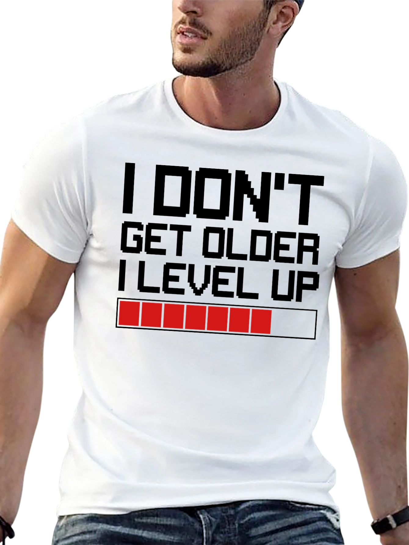 I Dont Get Older I Level Up Gamer T-Shirt