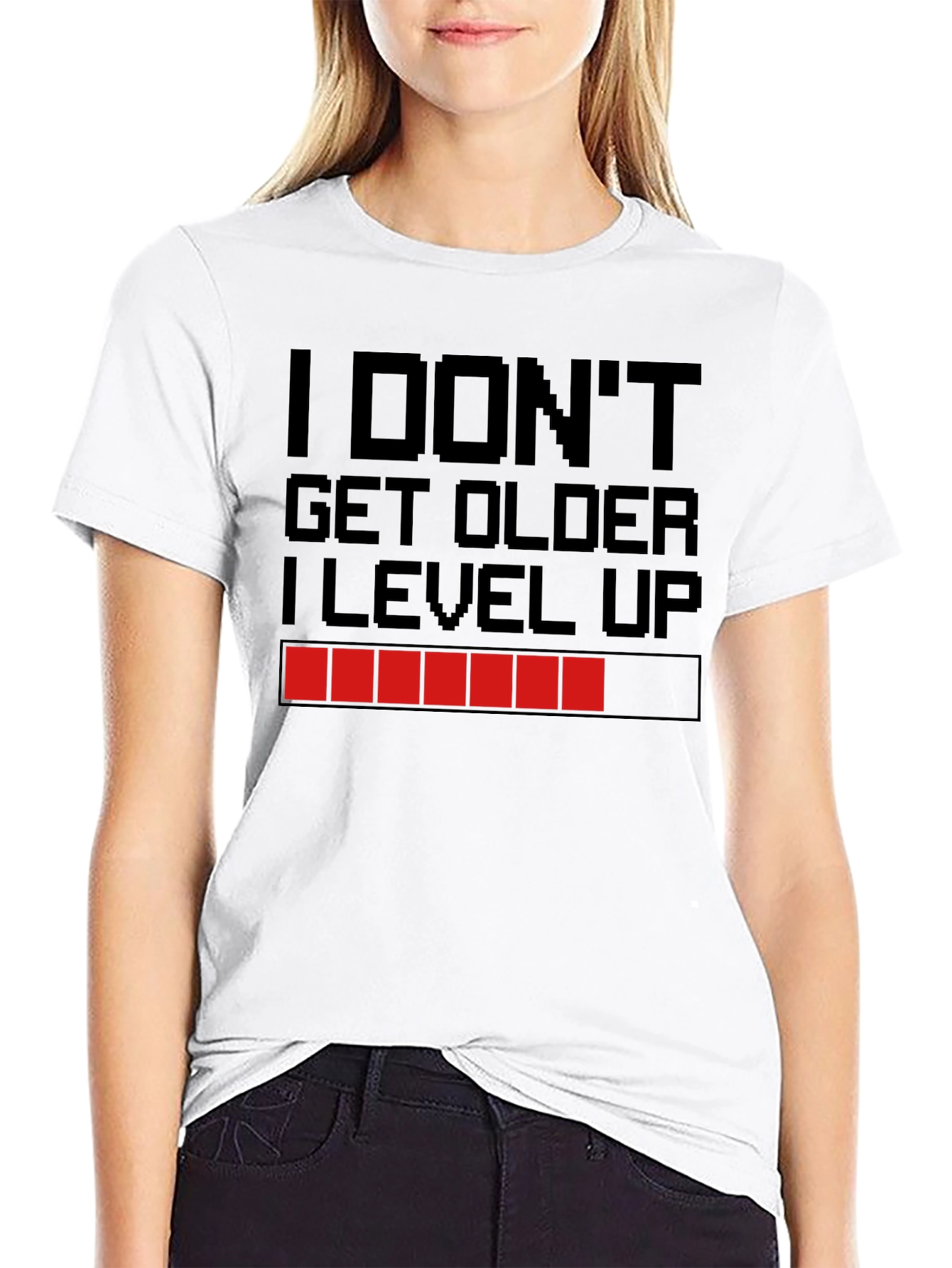 I Dont Get Older I Level Up Gamer T-Shirt