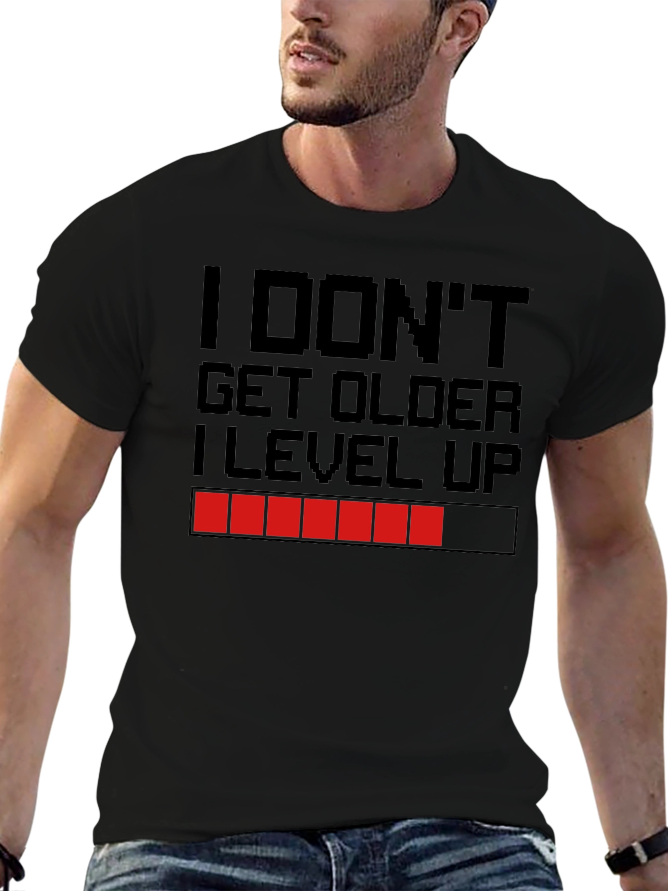 I Dont Get Older I Level Up Gamer T-Shirt