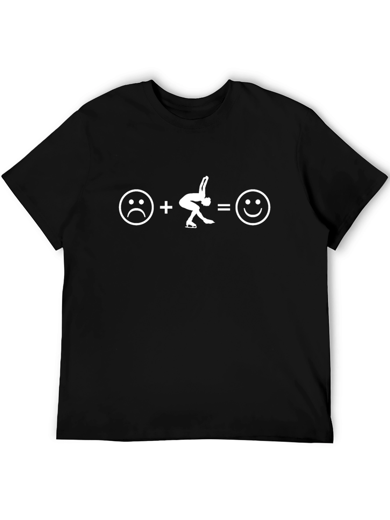 Sad + Skating = Happy T-Shirt