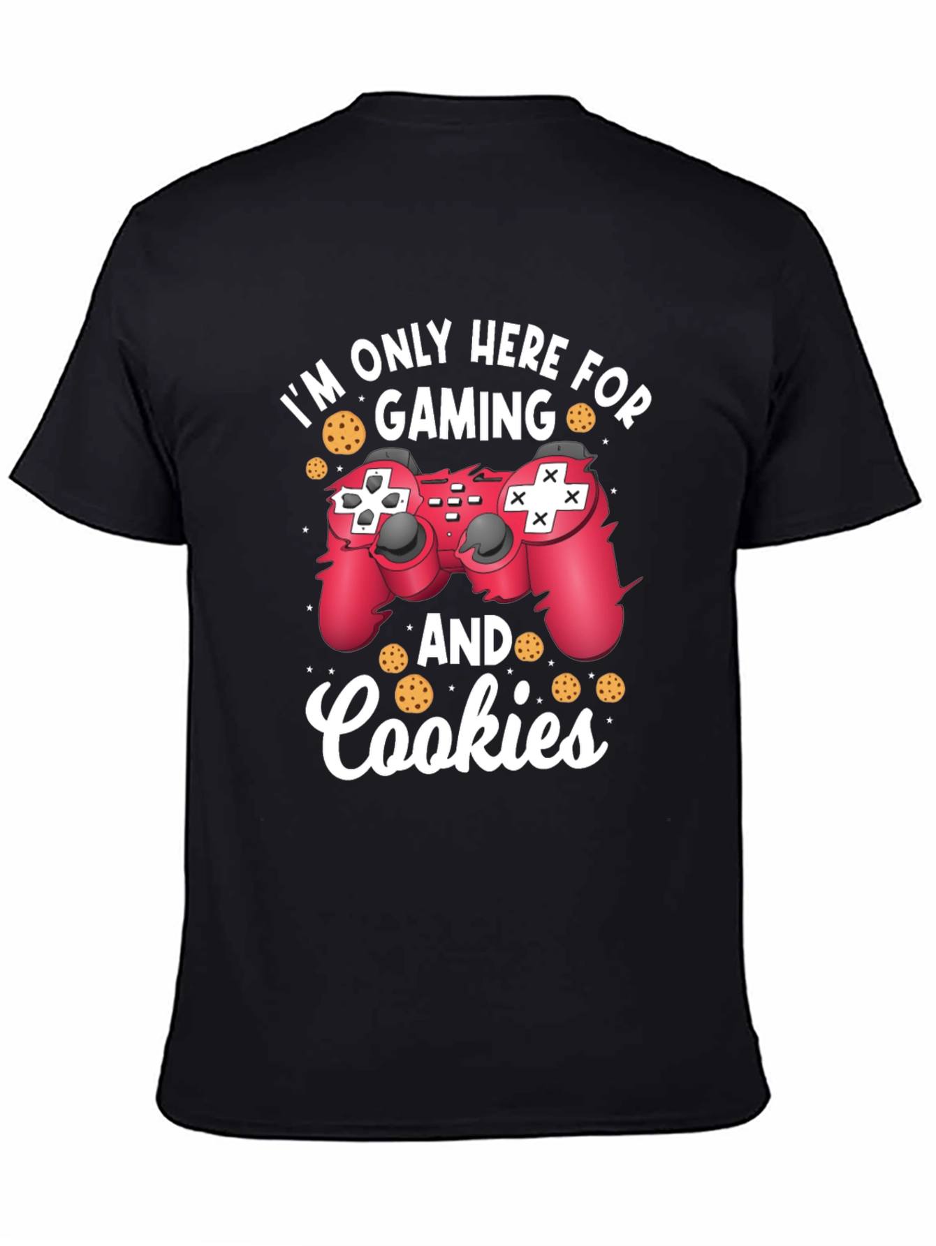 Gaming and Cookies T-Shirt - Gamer Tee