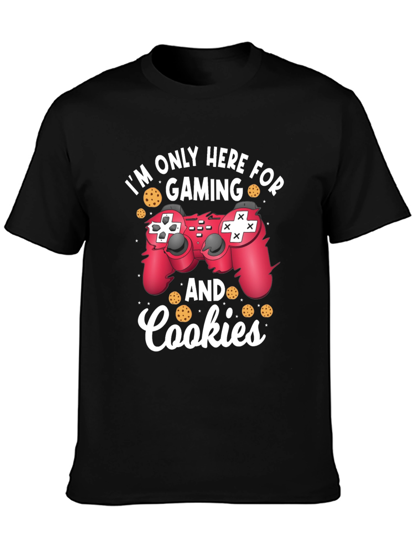 Gaming and Cookies T-Shirt - Gamer Tee