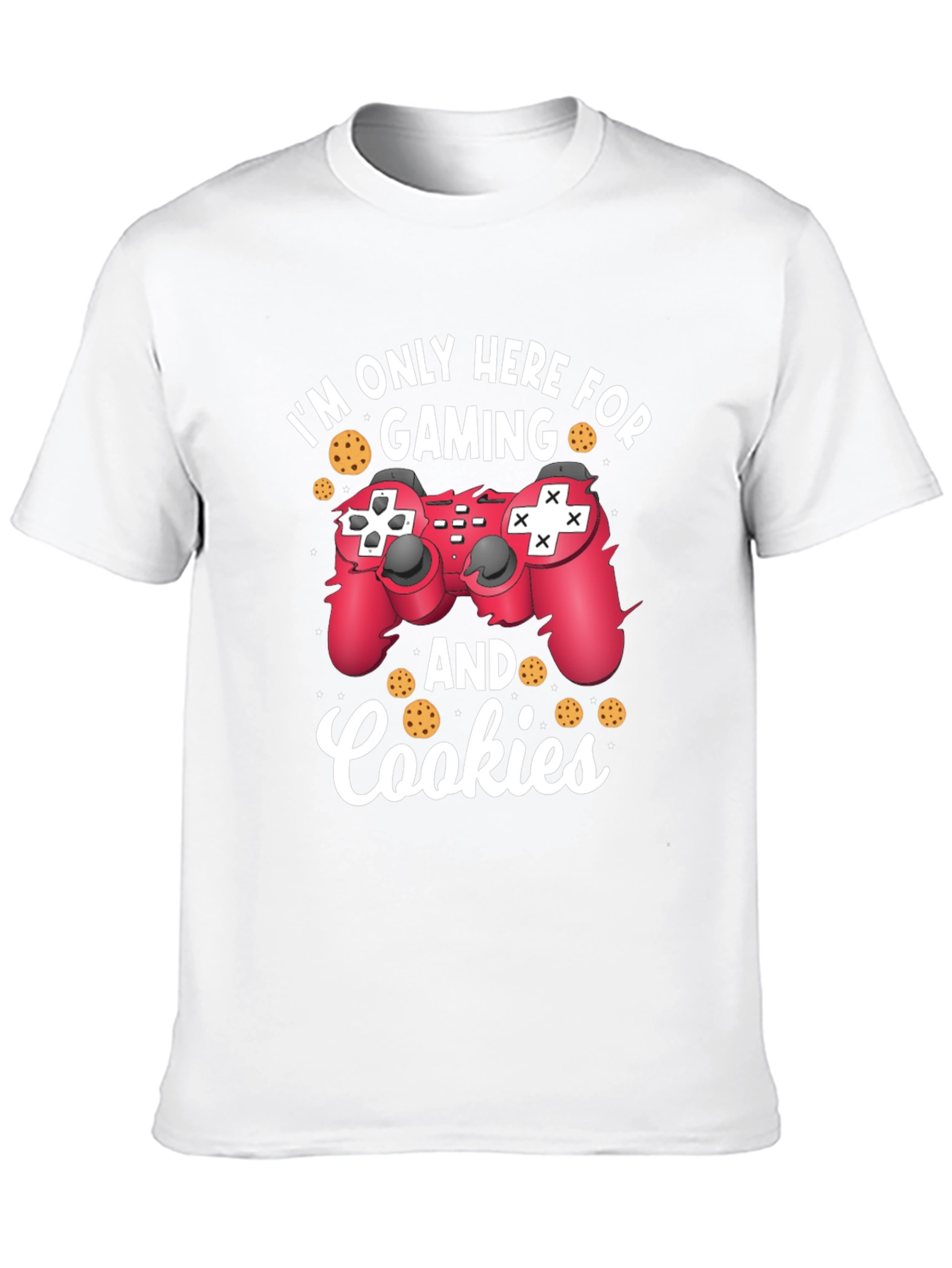 Gaming and Cookies T-Shirt - Gamer Tee