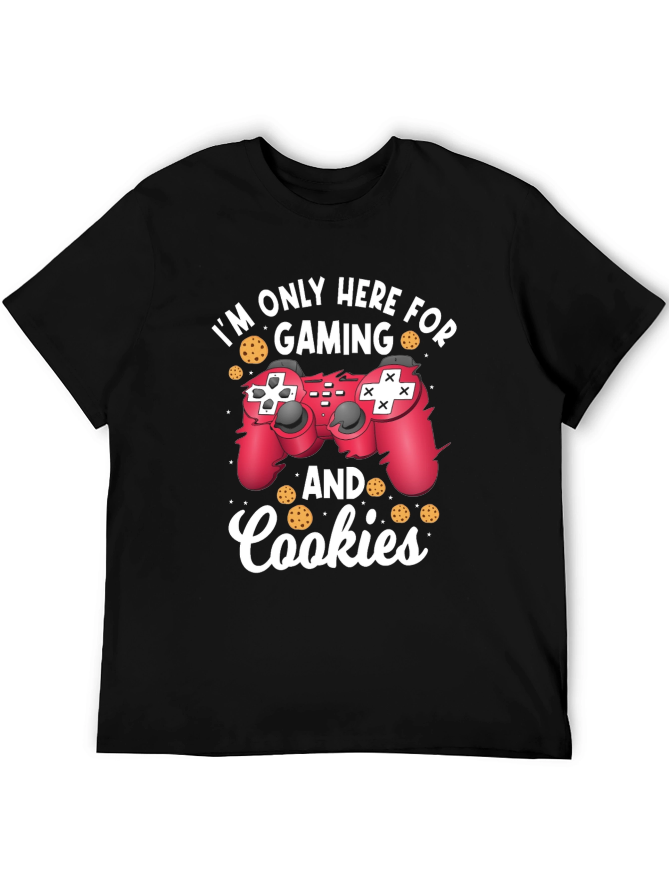 Gaming and Cookies T-Shirt - Gamer Tee