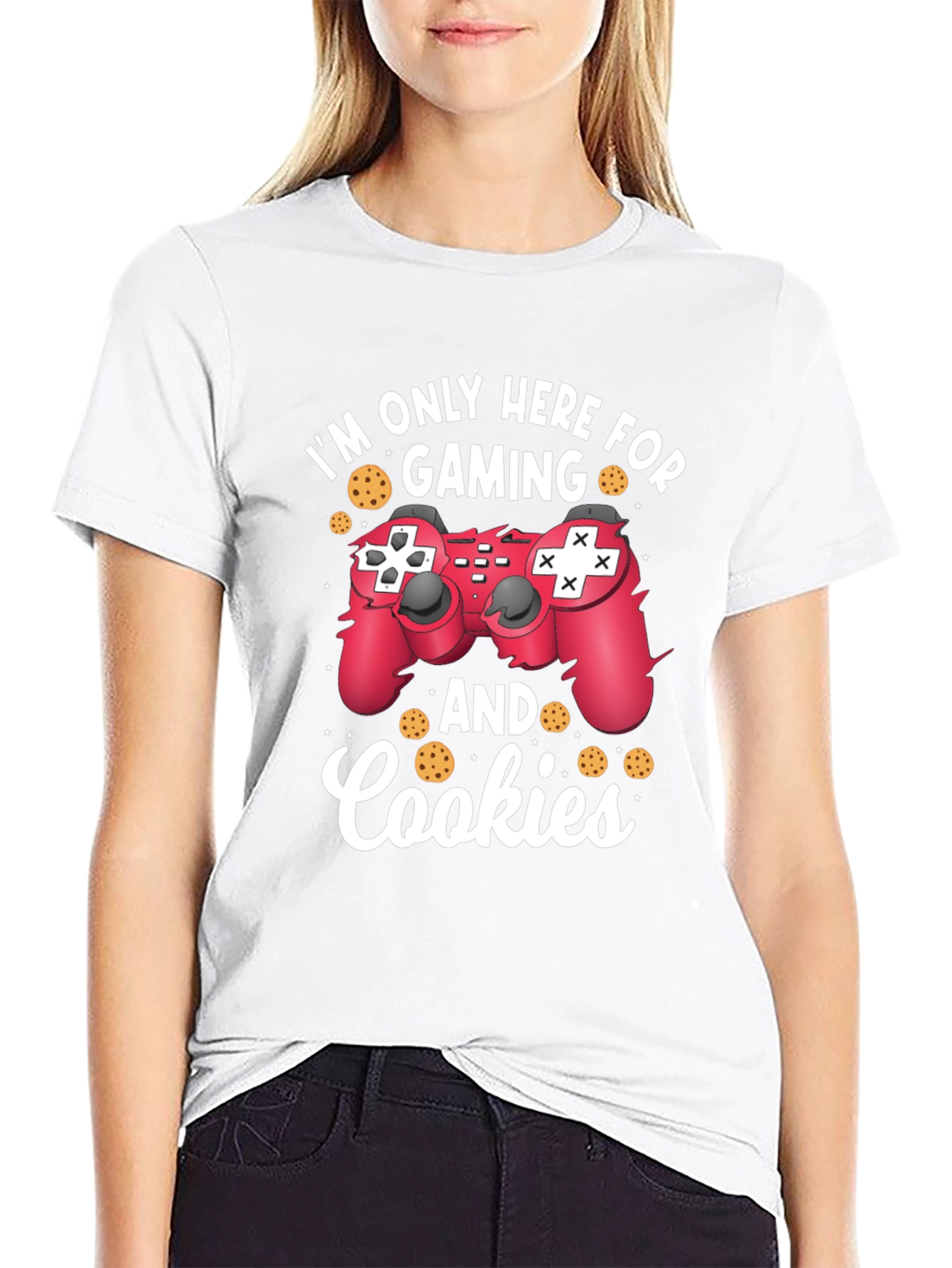 Gaming and Cookies T-Shirt - Gamer Tee