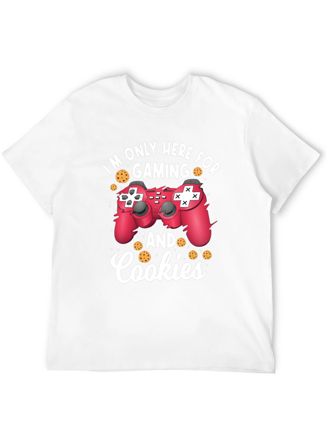 Gaming and Cookies T-Shirt - Gamer Tee