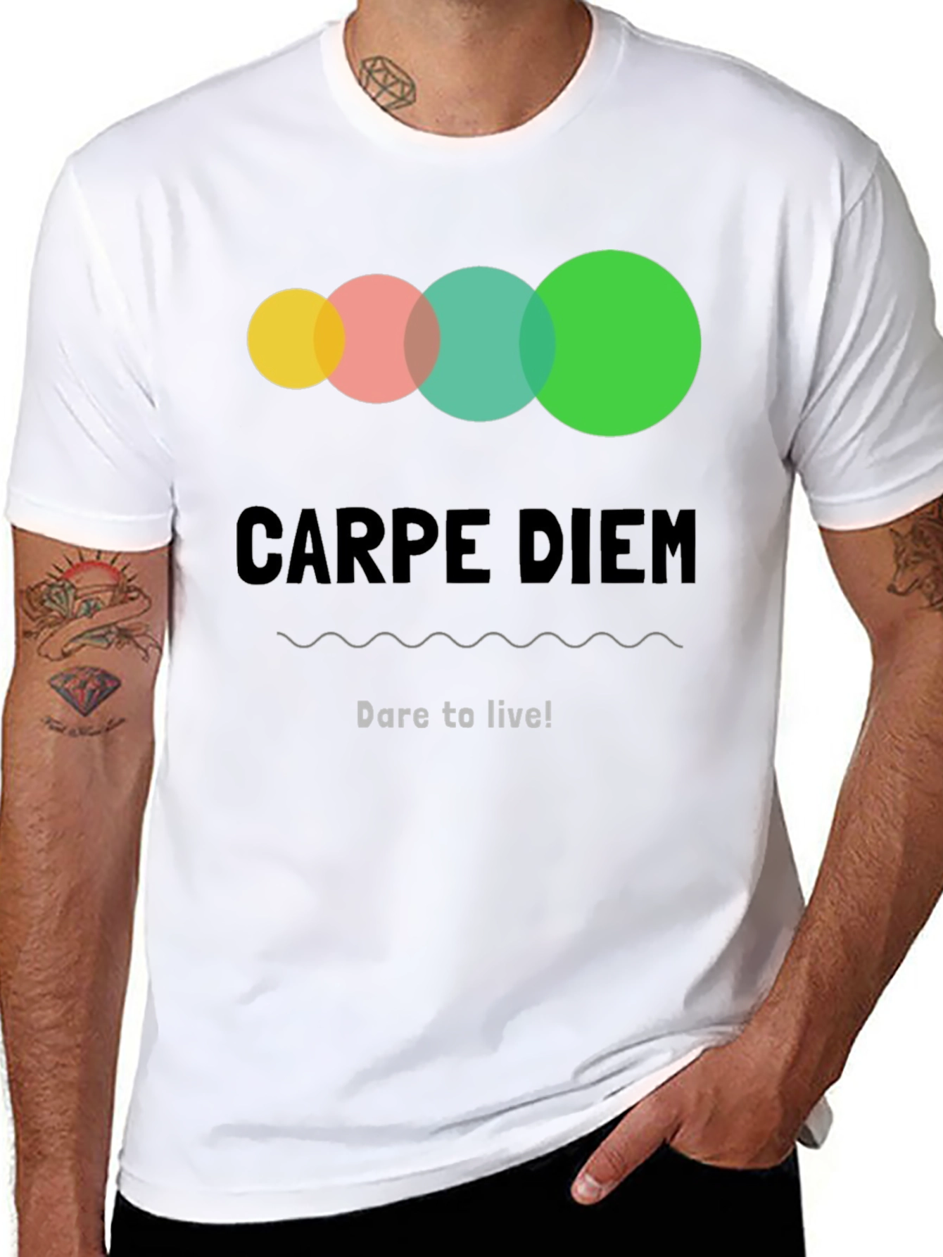 Carpe Diem Graphic Tee - Seize the Day T-Shirt