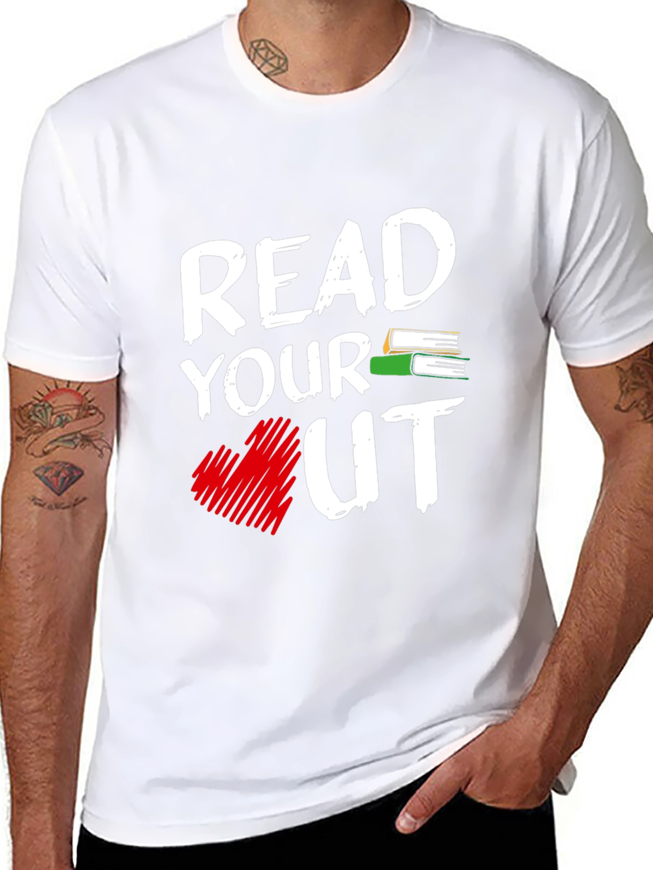 Read Your Heart Out Graphic Tee