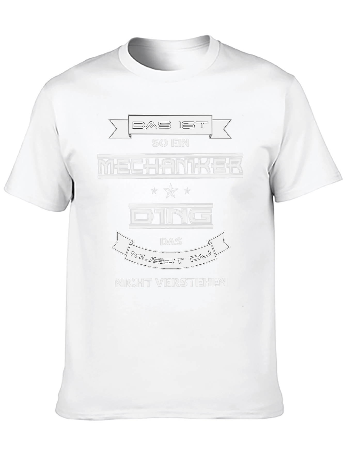Mechanic T-Shirt - Funny German Slogan