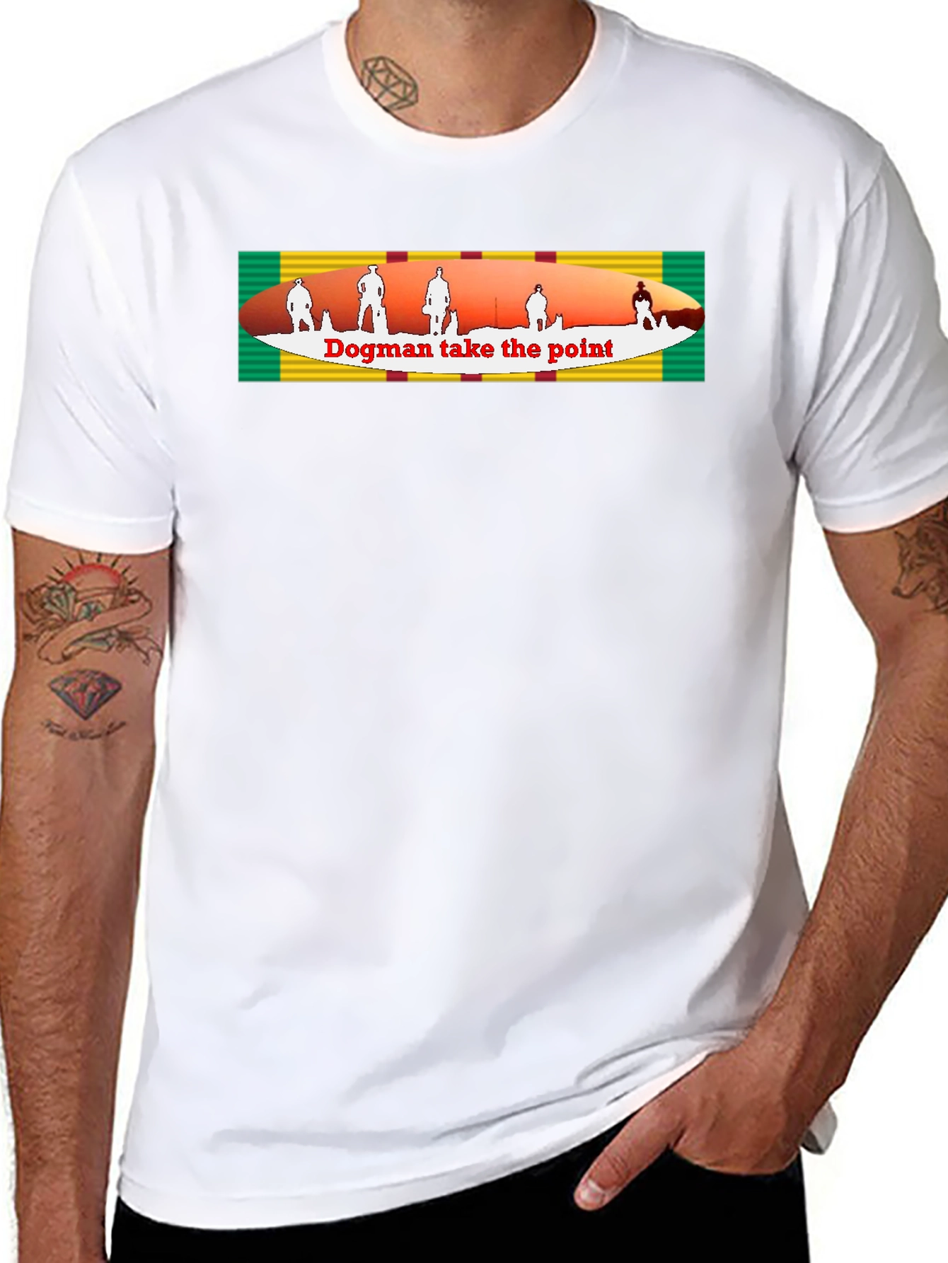 Dogman Take The Point Graphic Tee