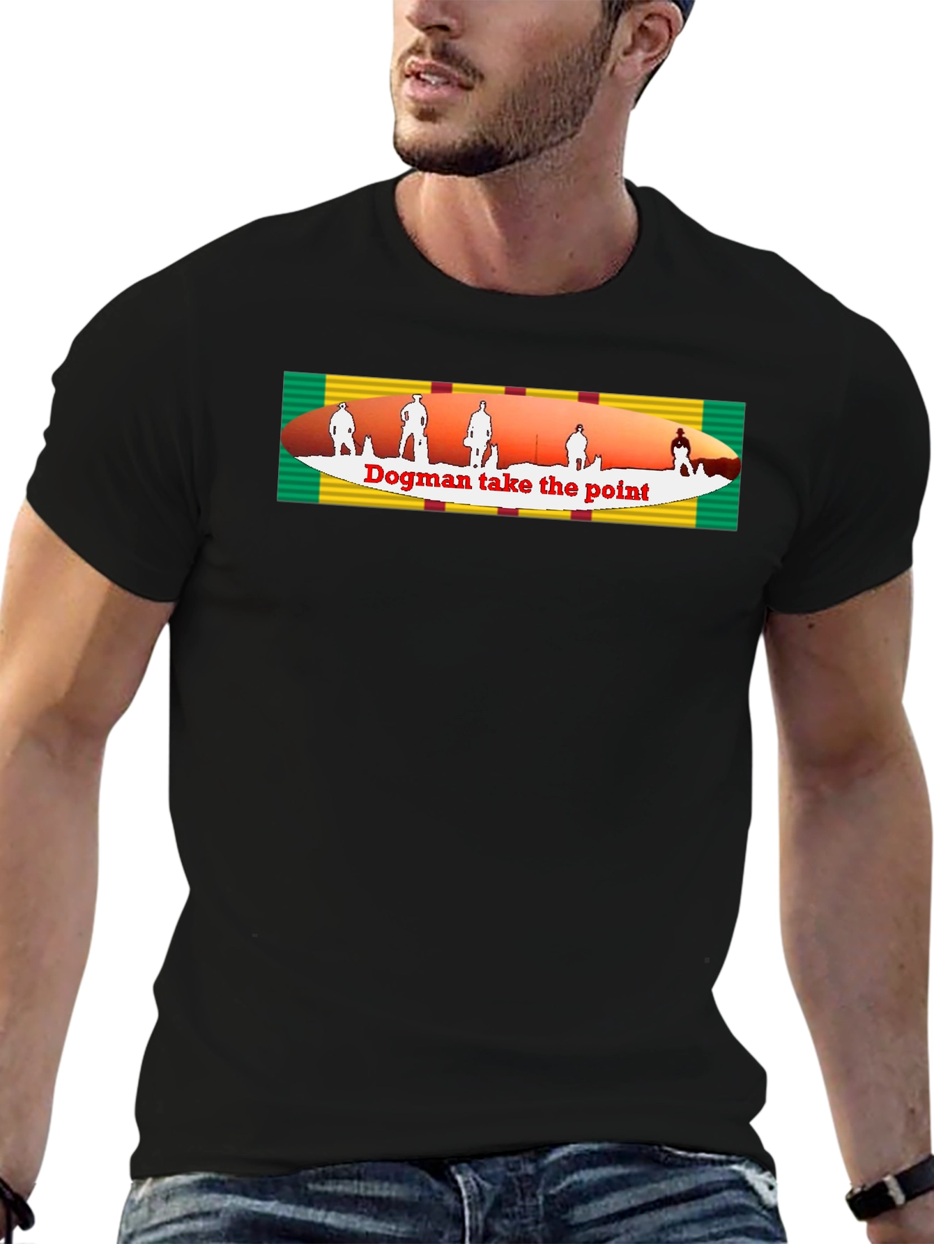 Dogman Take The Point Graphic Tee