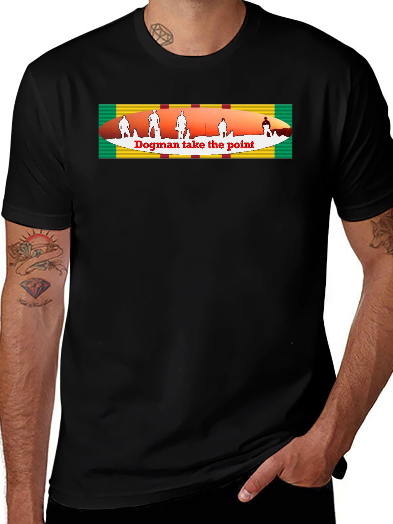 Dogman Take The Point Graphic Tee
