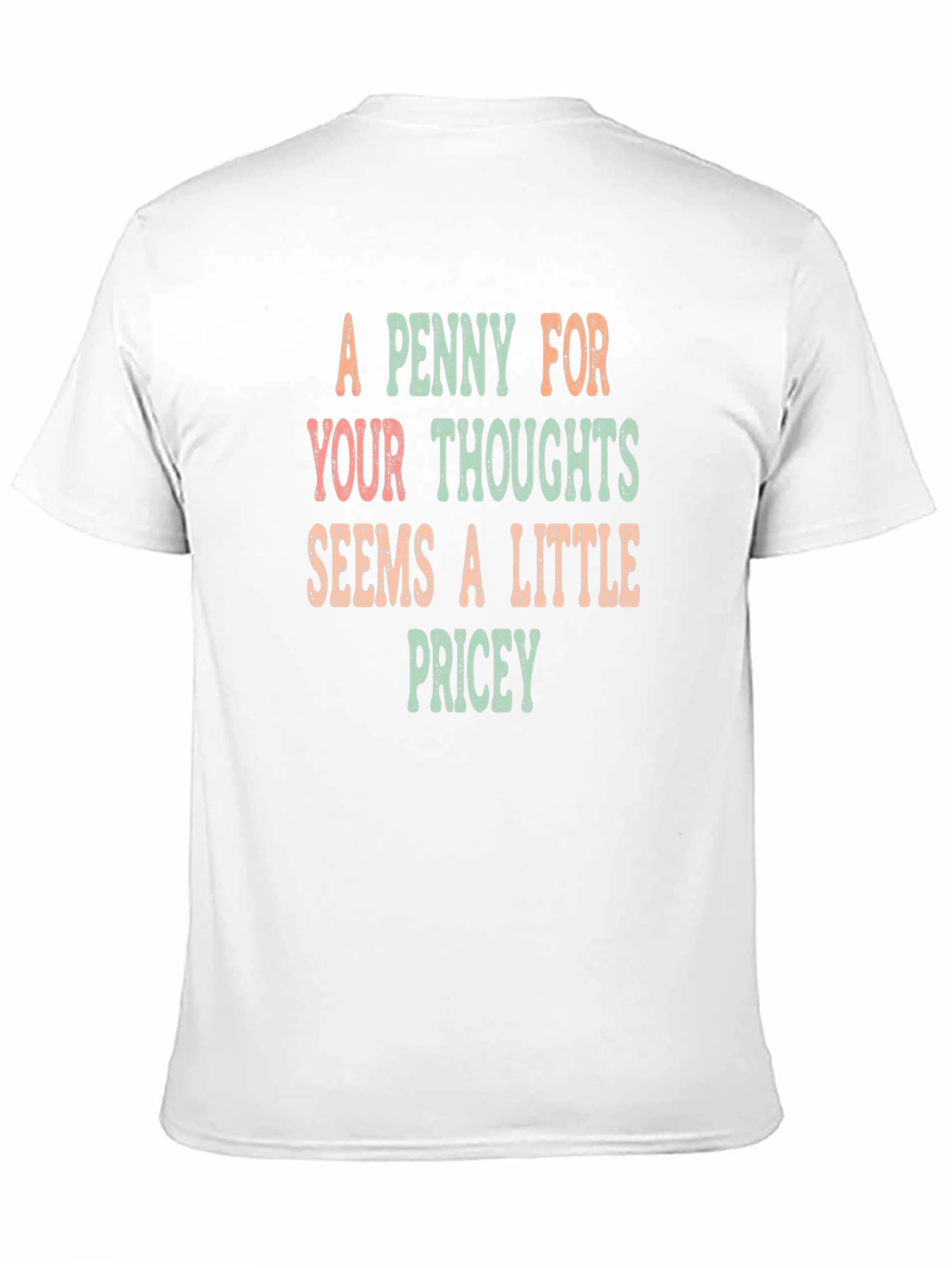 Penny for Your Thoughts Black Graphic Tee