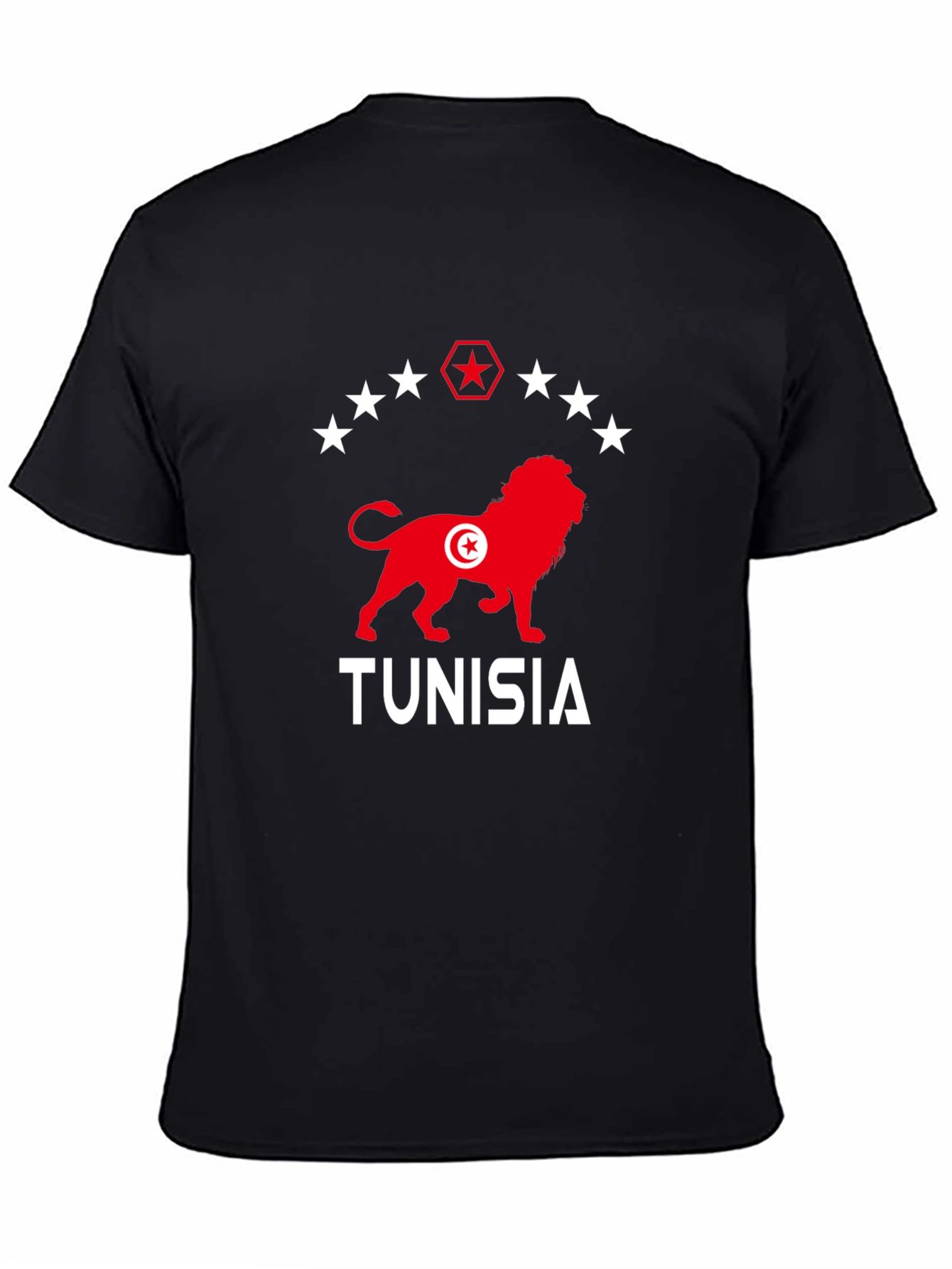 Tunisia Lion Graphic T-Shirt