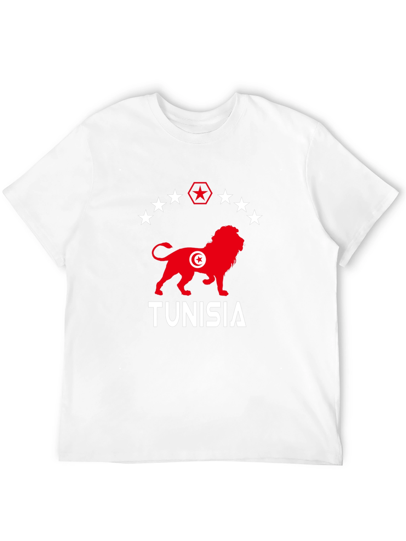 Tunisia Lion Graphic T-Shirt