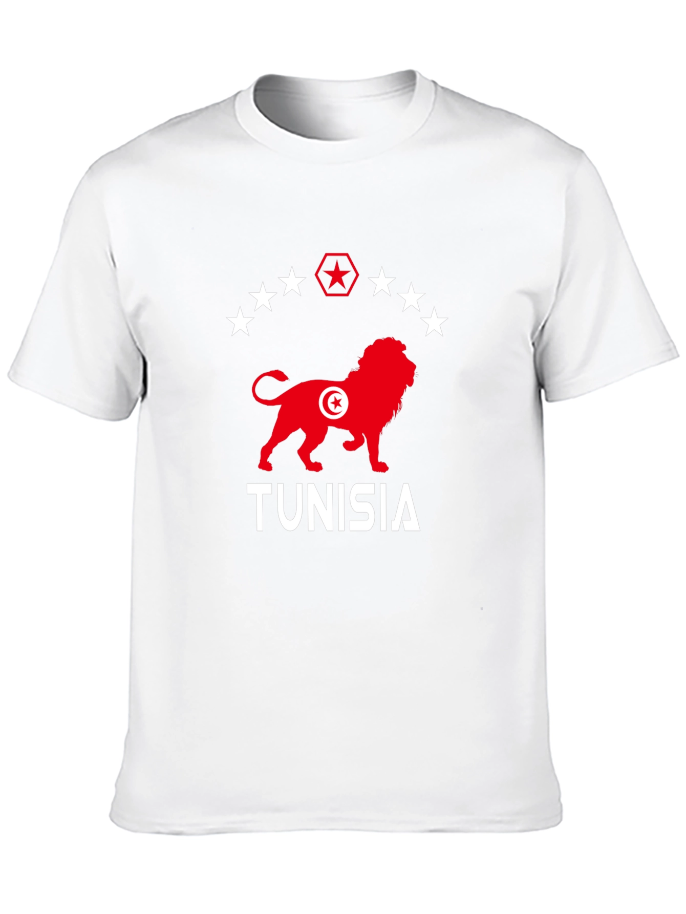 Tunisia Lion Graphic T-Shirt