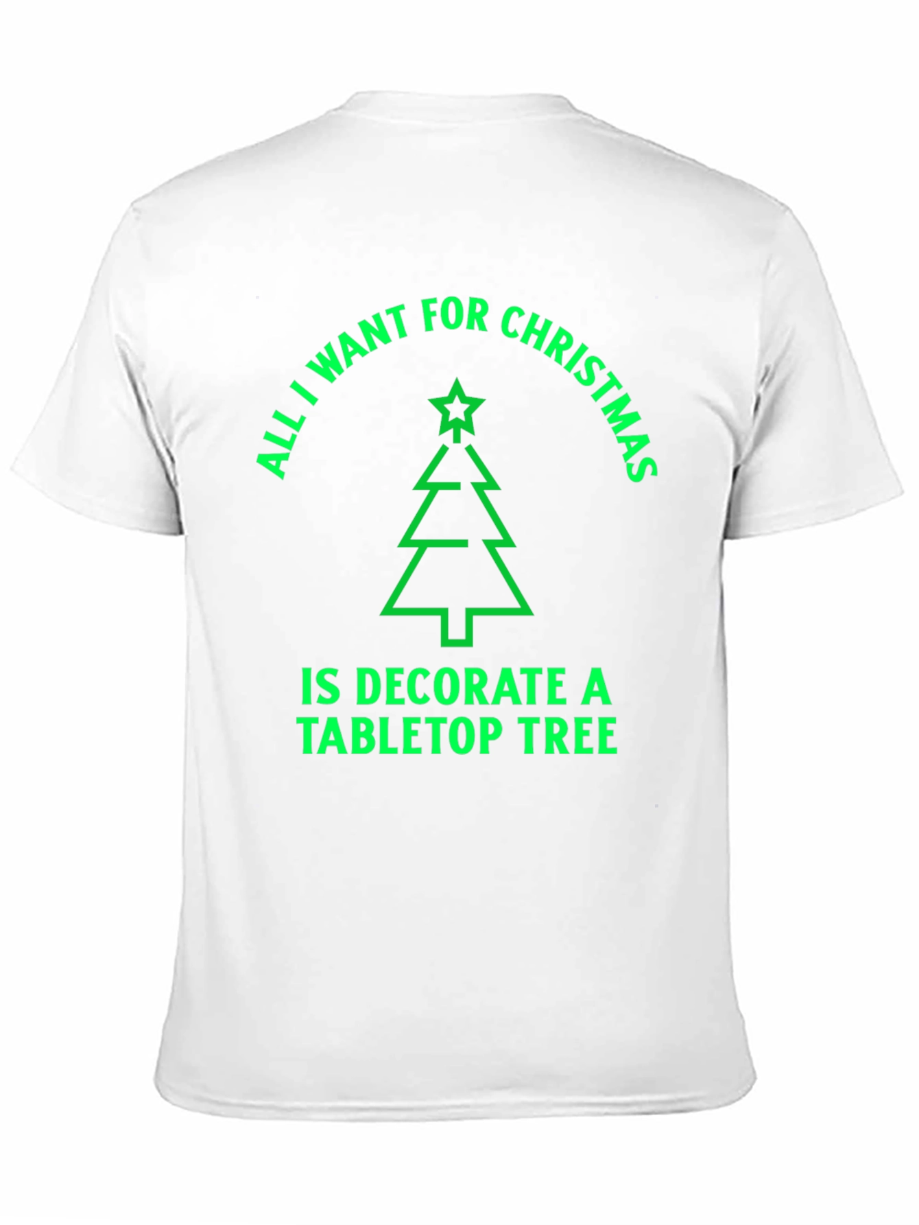 Christmas Tabletop Tree T-Shirt