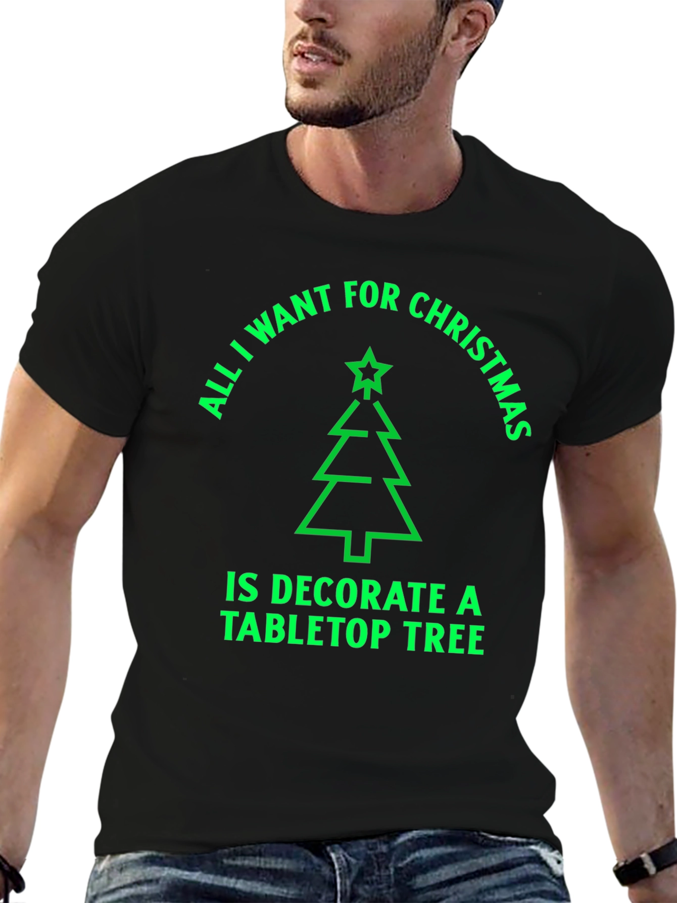 Christmas Tabletop Tree T-Shirt