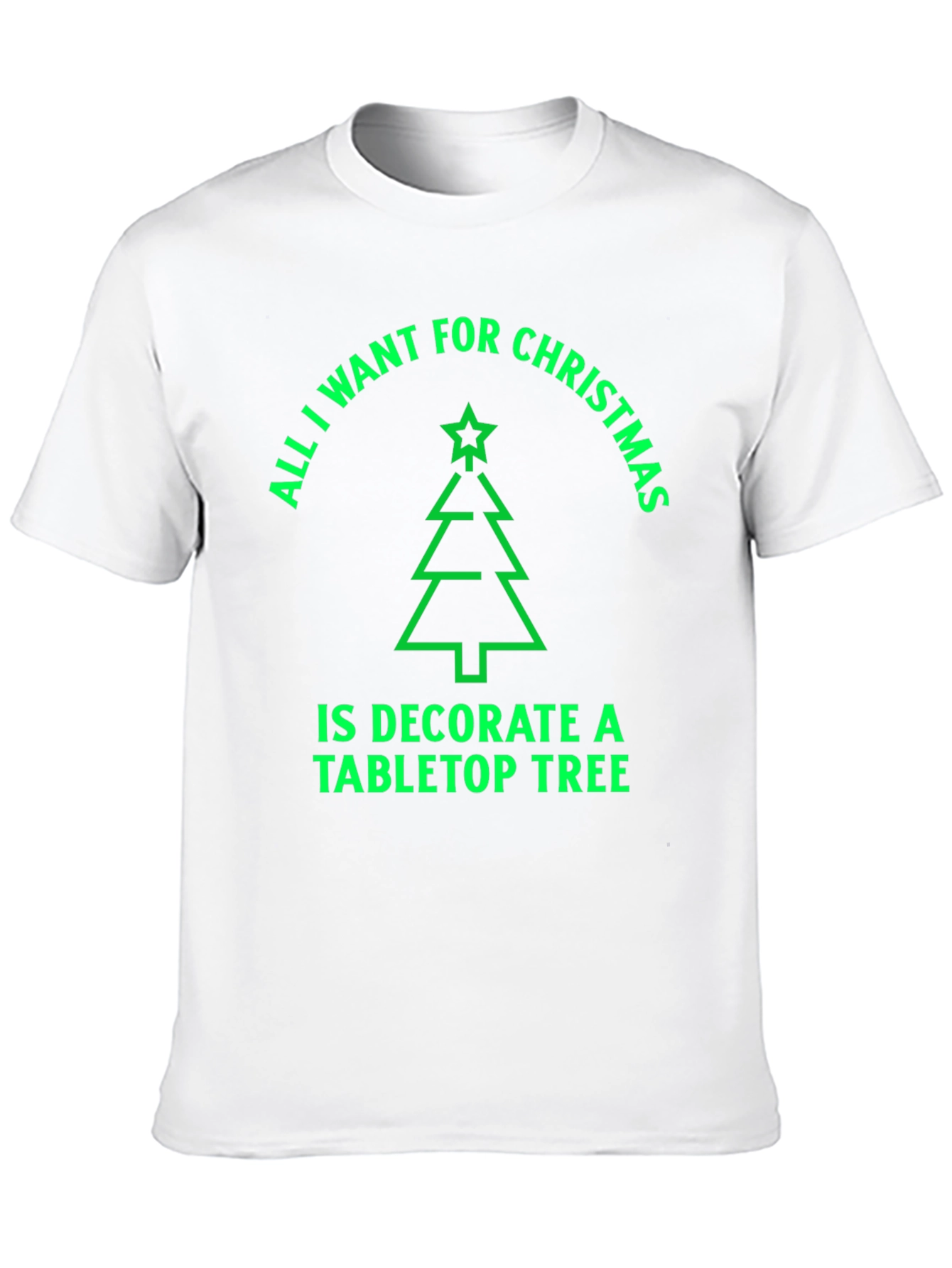 Christmas Tabletop Tree T-Shirt