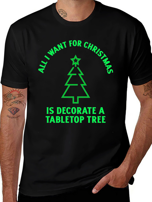 Christmas Tabletop Tree T-Shirt