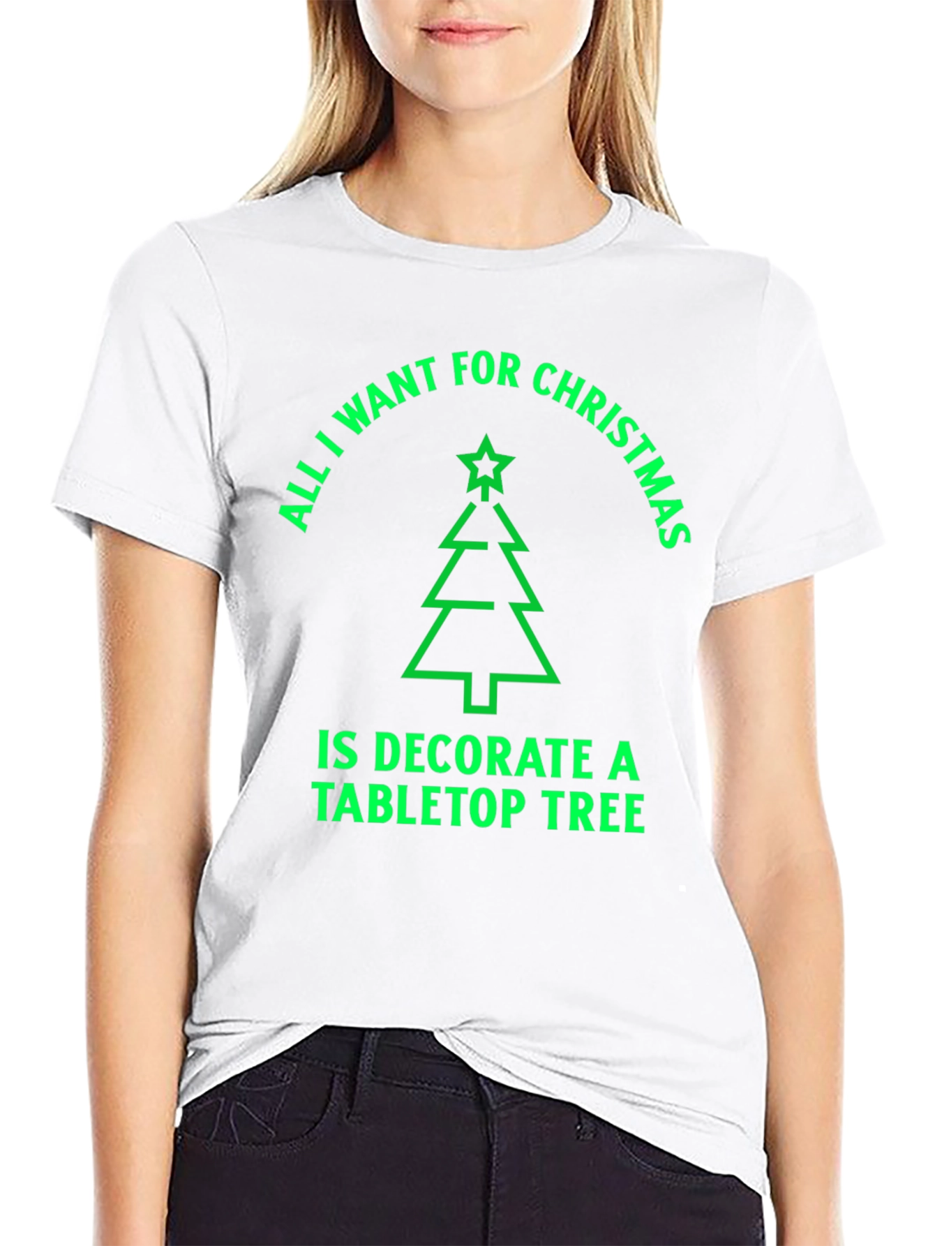 Christmas Tabletop Tree T-Shirt