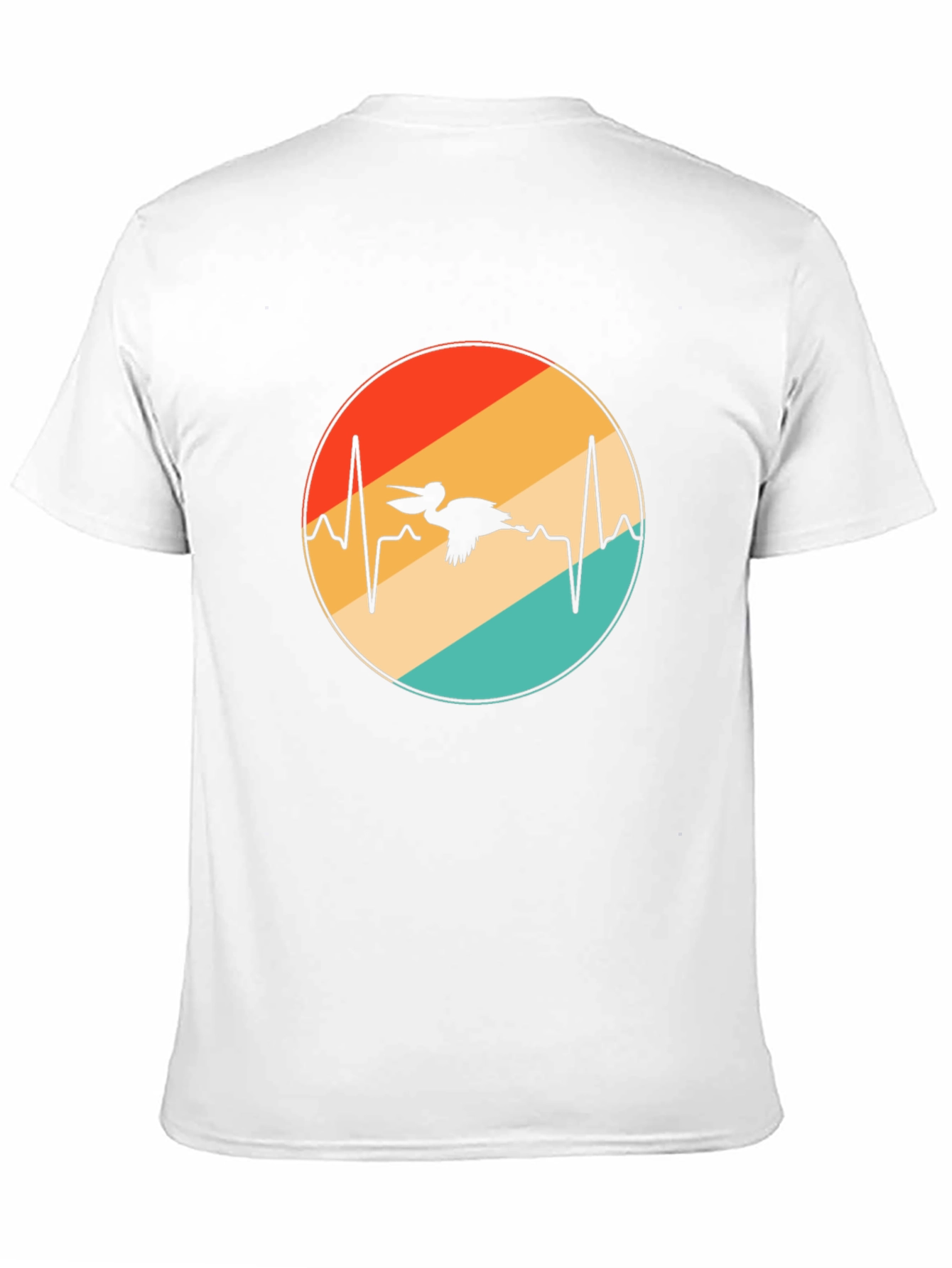 Pelican Heartbeat Retro Graphic Tee