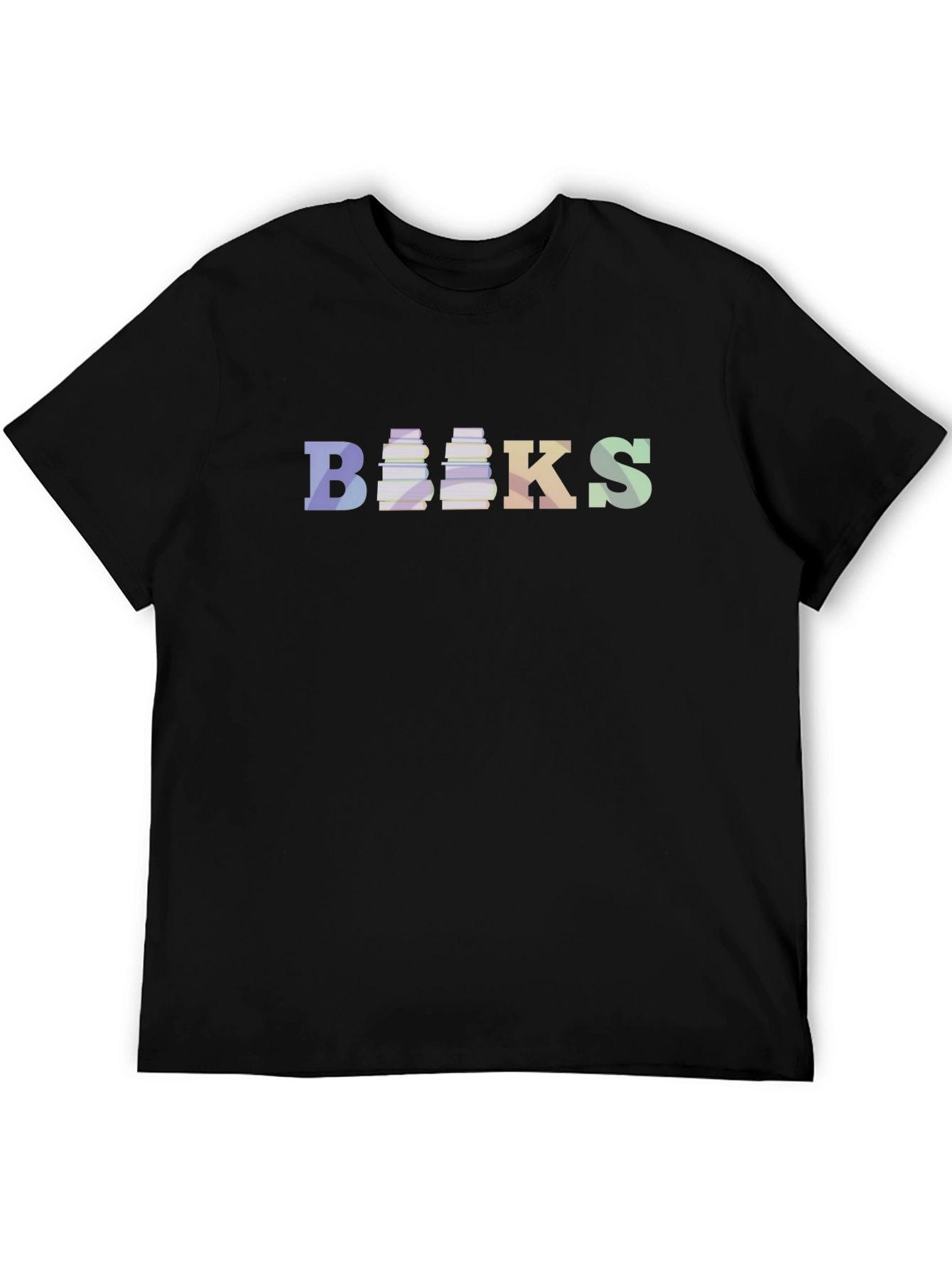 Books Graphic T-Shirt - Black Novelty Tee