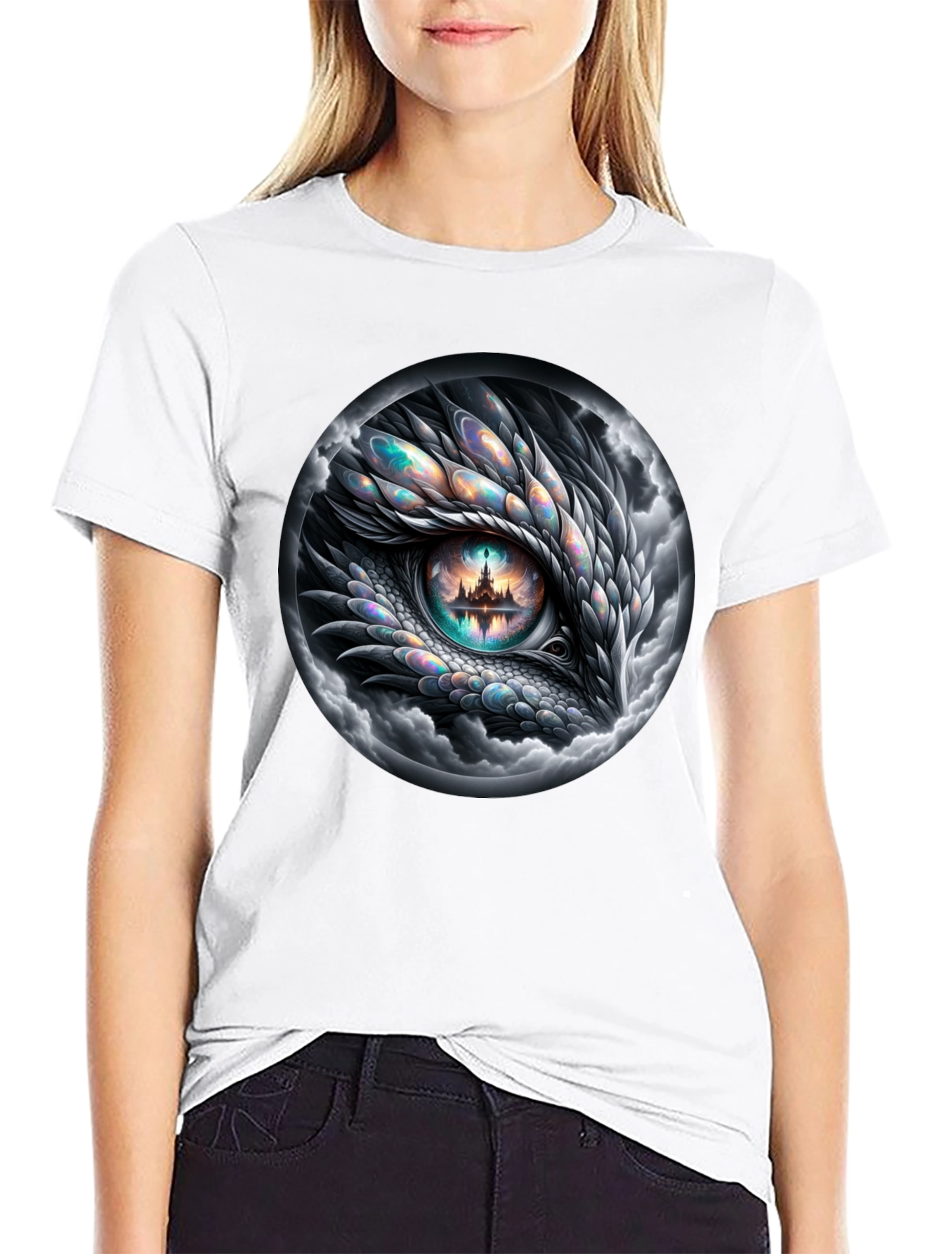 Dragon Eye T-Shirt - Fantasy Graphic Tee