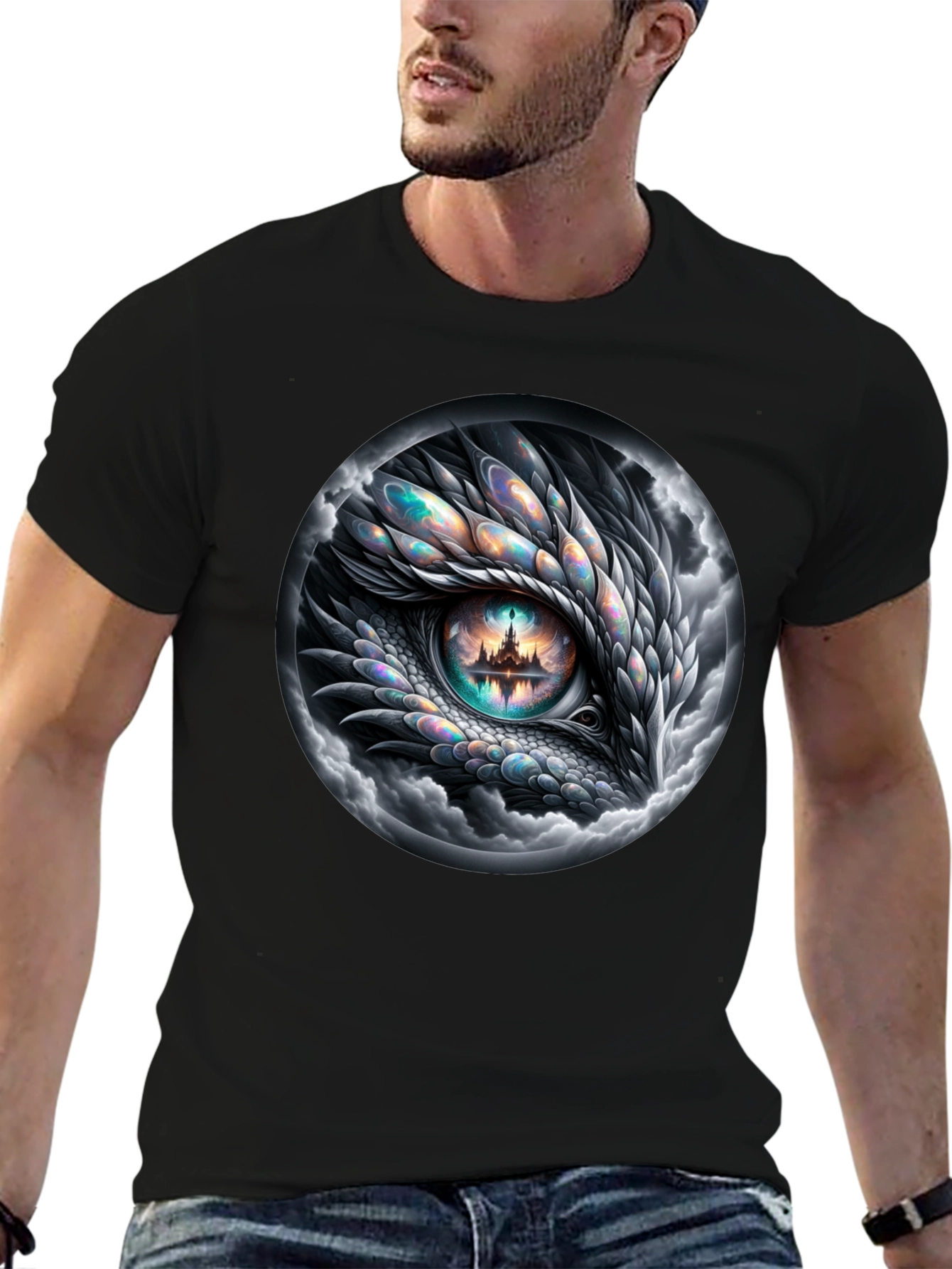 Dragon Eye T-Shirt - Fantasy Graphic Tee