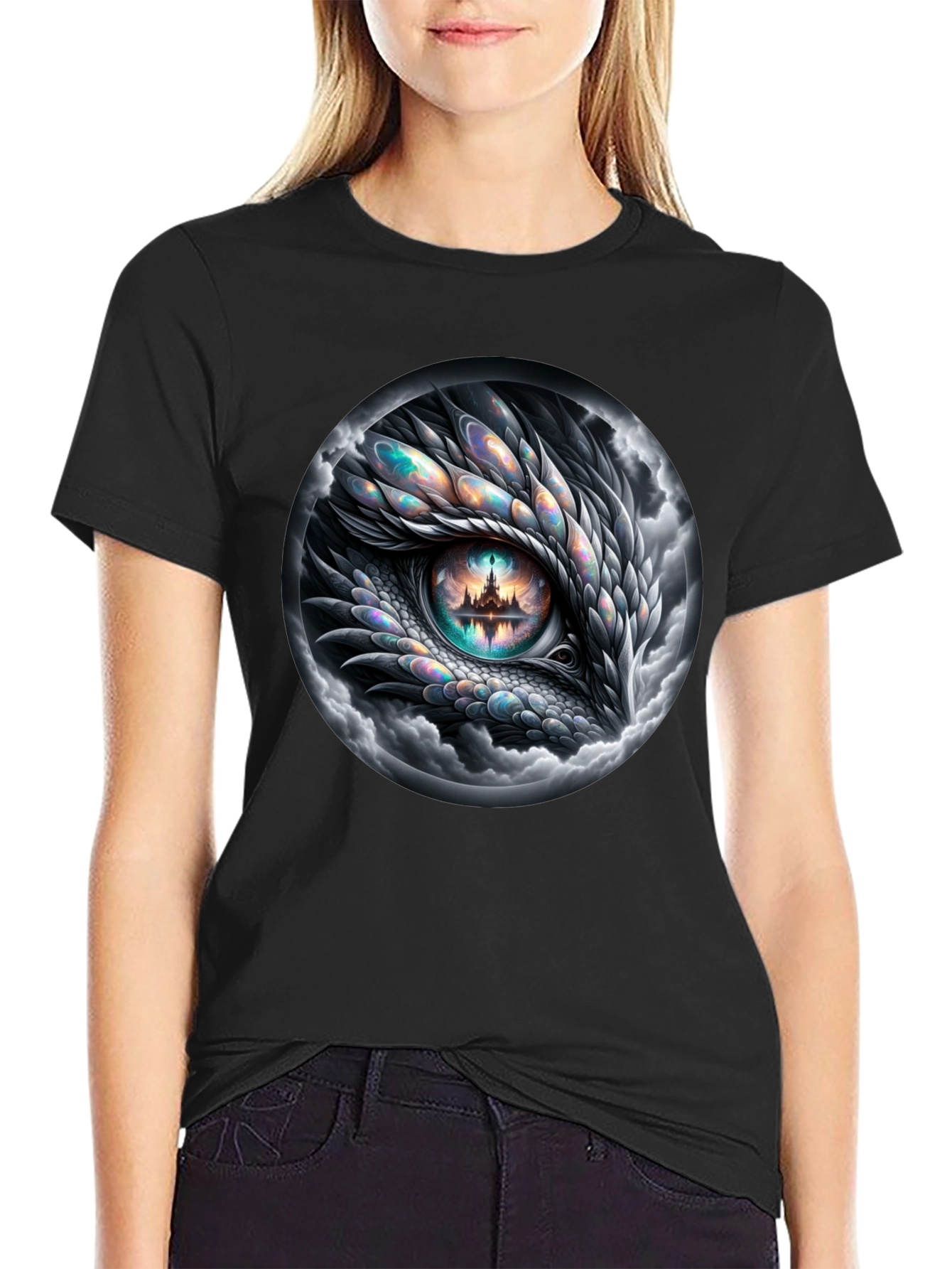 Dragon Eye T-Shirt - Fantasy Graphic Tee
