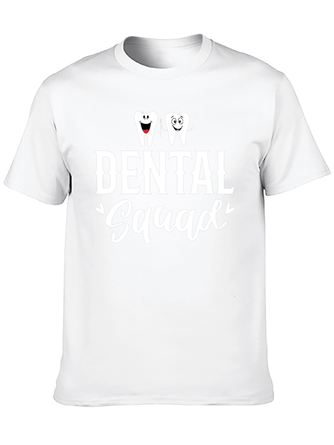 Dental Squad Graphic Tee - Black Cotton T-Shirt