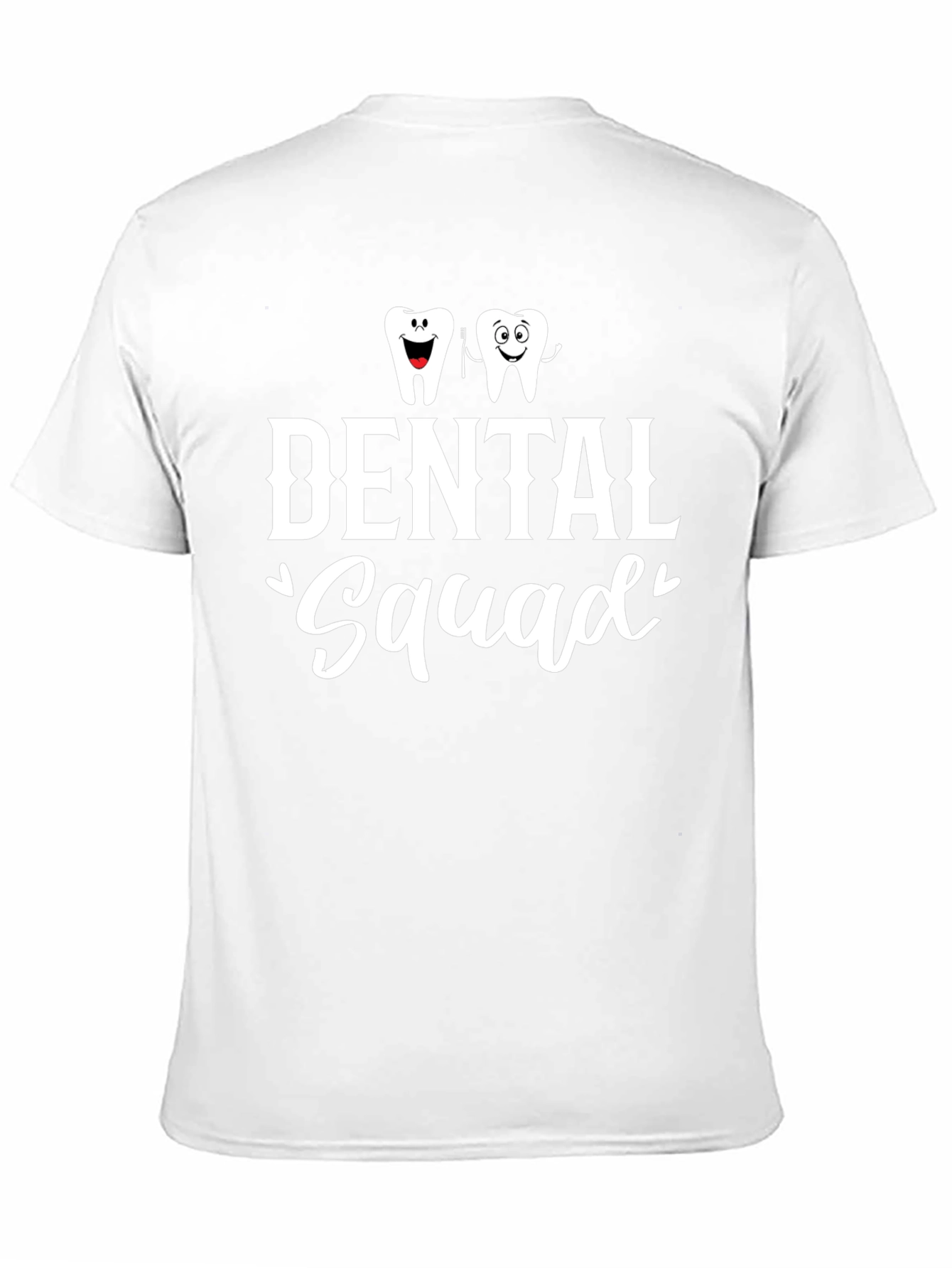 Dental Squad Graphic Tee - Black Cotton T-Shirt
