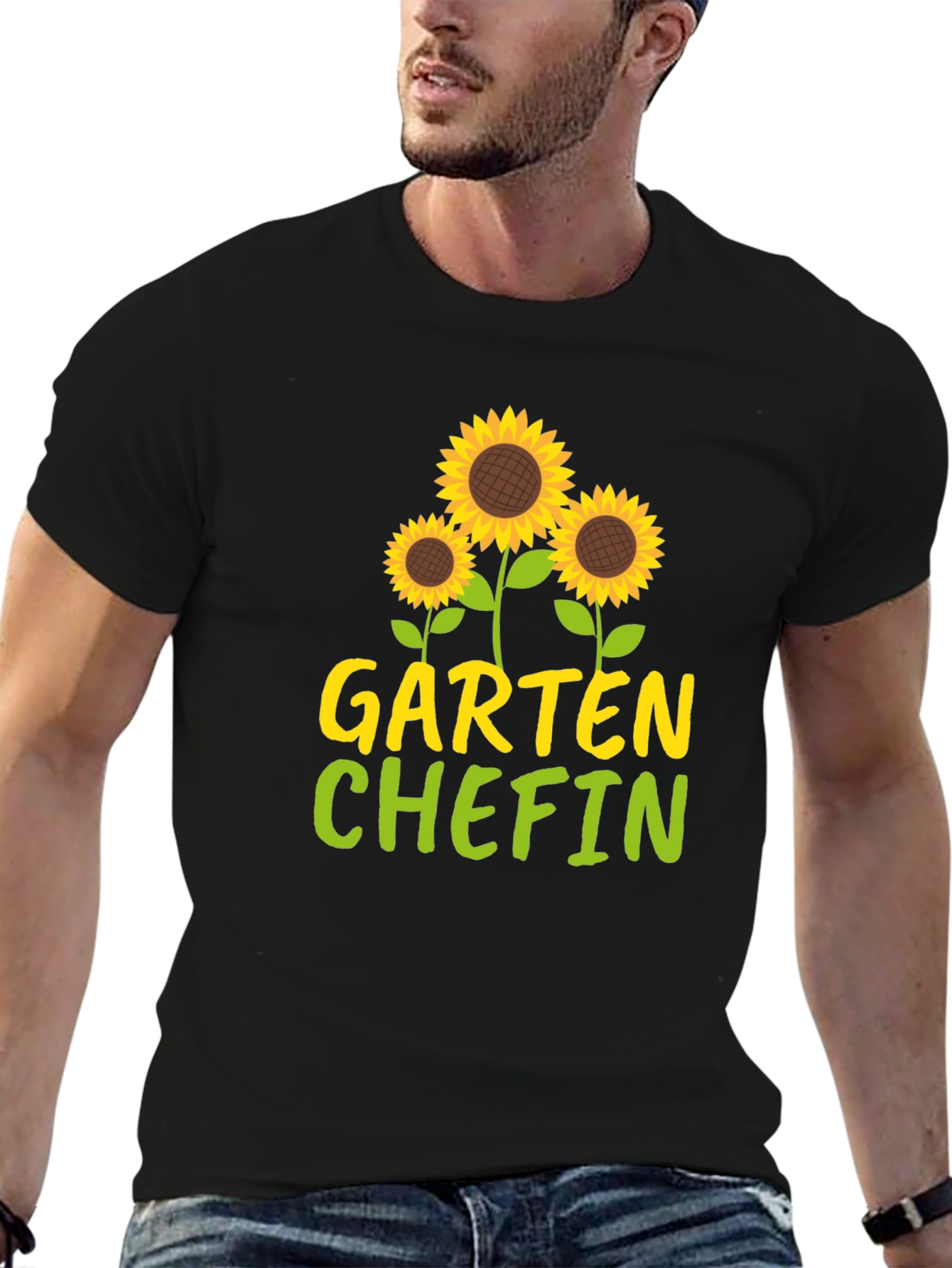 Garten Chefin Sunflower Graphic T-Shirt