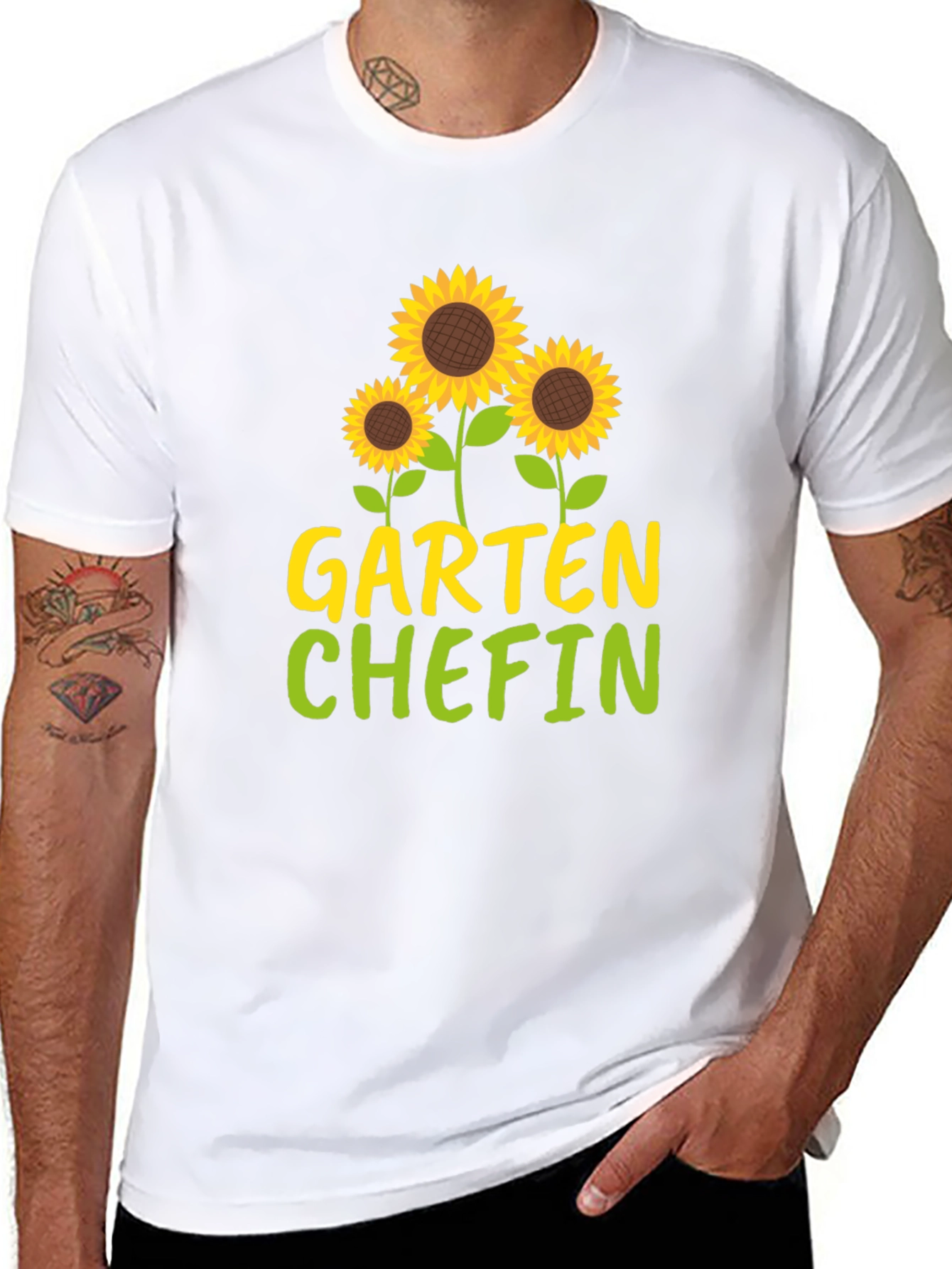 Garten Chefin Sunflower Graphic T-Shirt