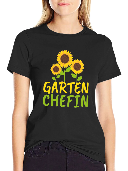 Garten Chefin Sunflower Graphic T-Shirt