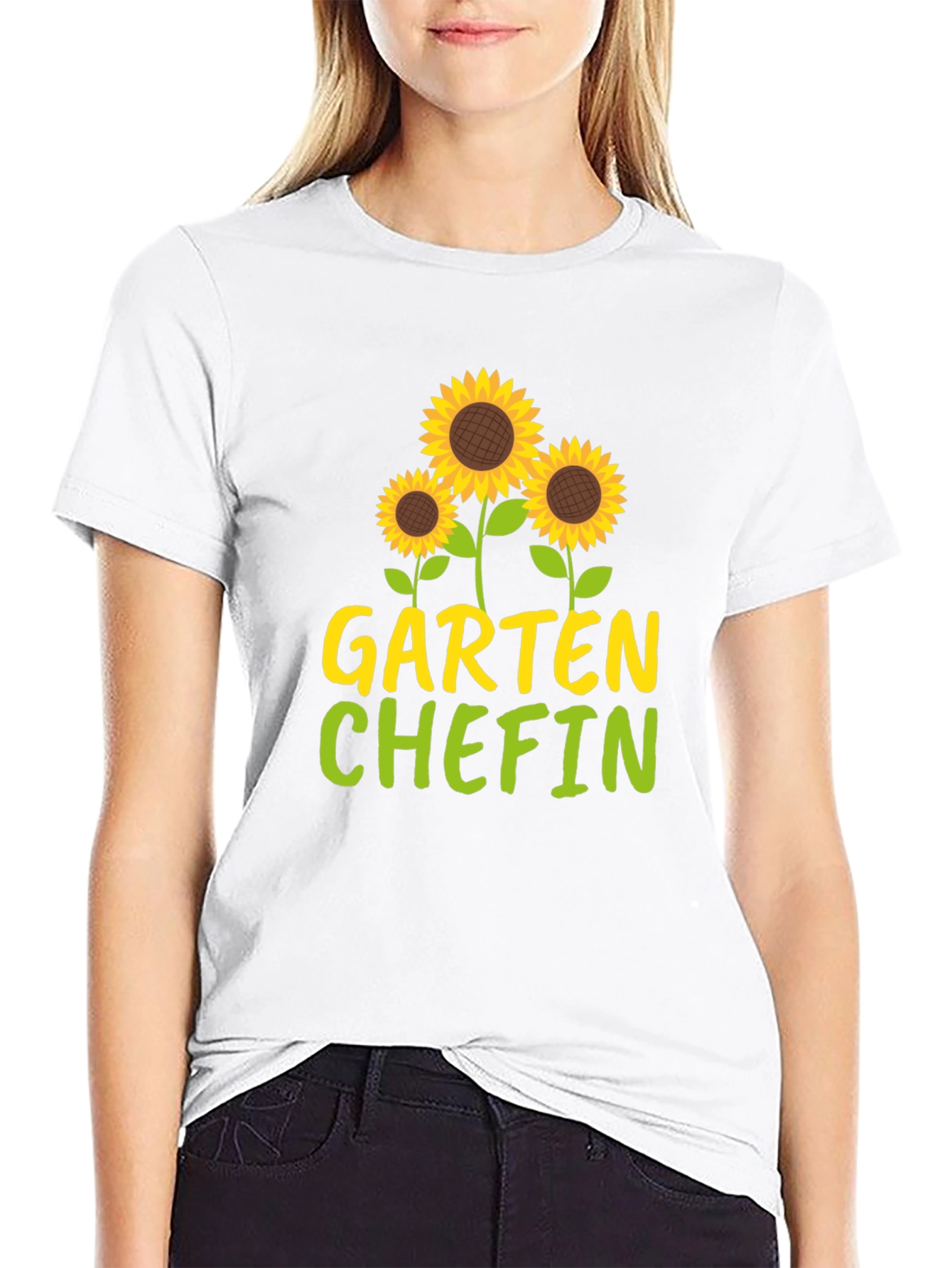 Garten Chefin Sunflower Graphic T-Shirt