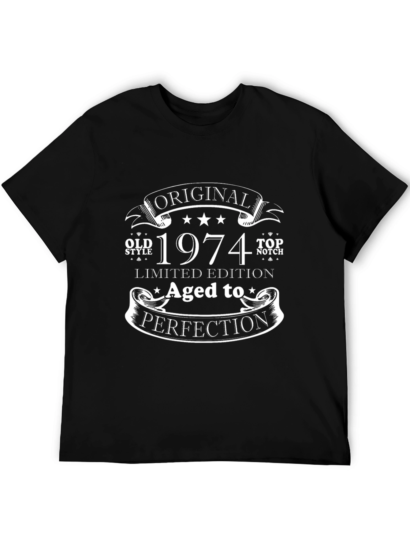 Original 1974 Aged To Perfection Graphic T-Shirt