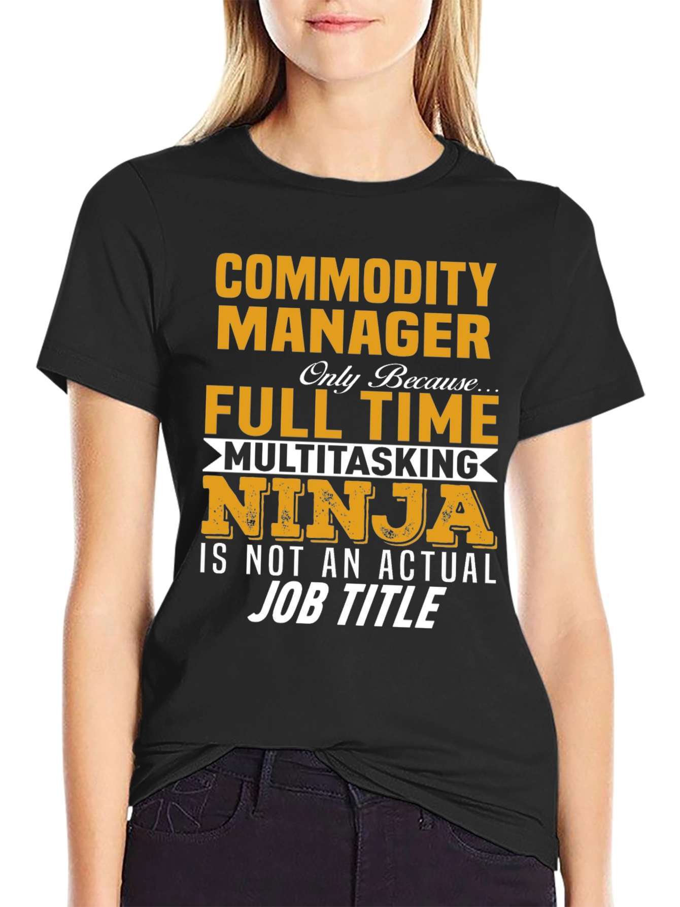 Commodity Manager Multitasking Ninja T-Shirt
