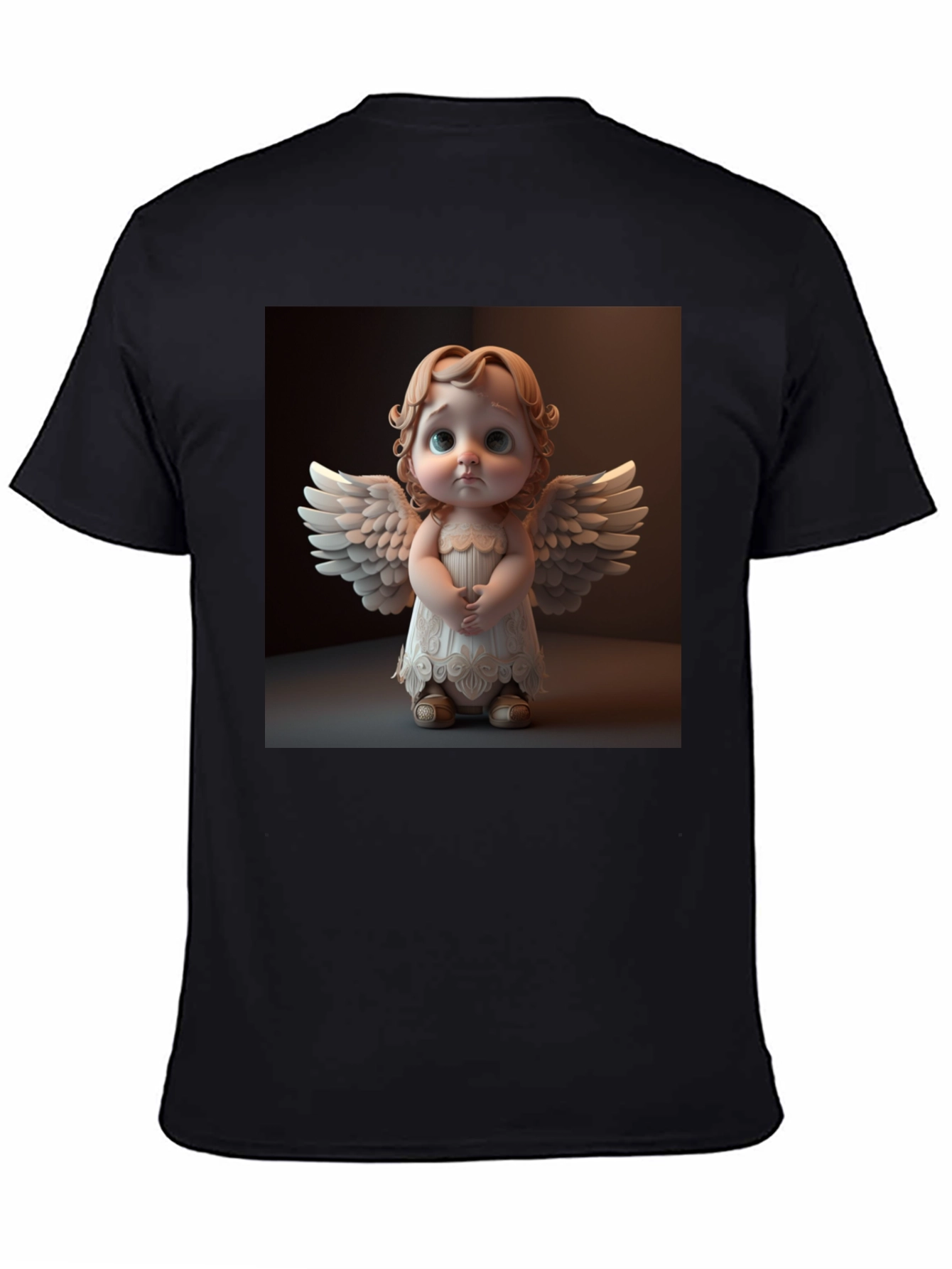 Angel Graphic T-Shirt - Unique Design Soft Cotton