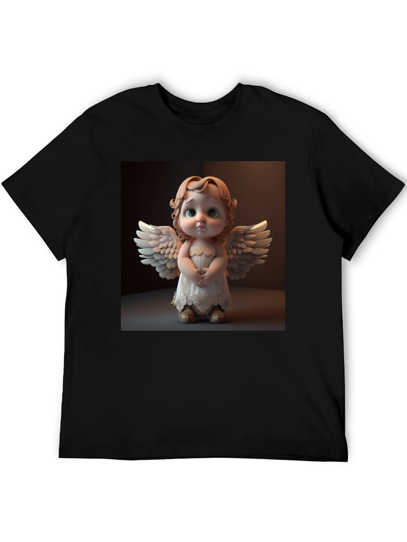 Angel Graphic T-Shirt - Unique Design Soft Cotton